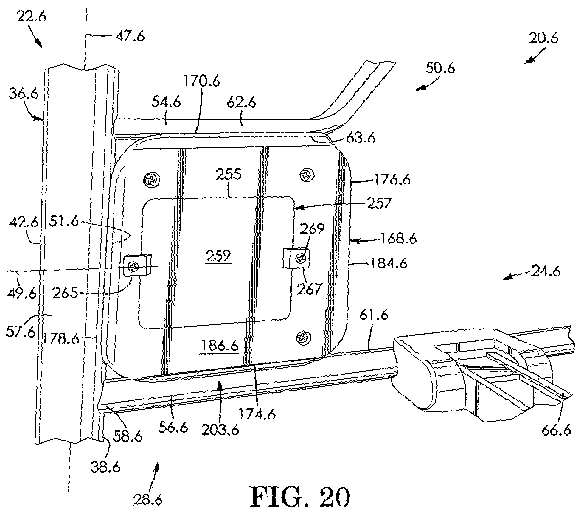 Patent US12090115 Figure 17 – Cable tension adjuster for height-adjustable wheeled vehicle