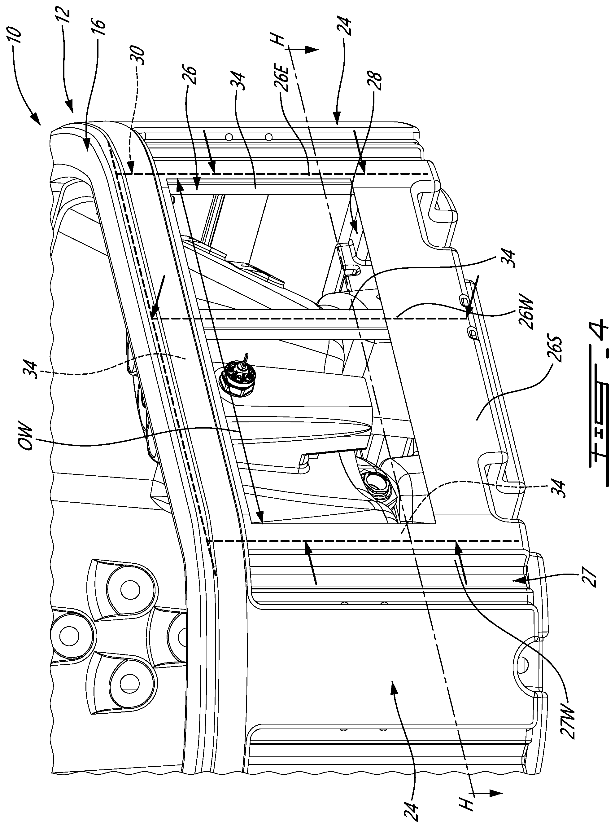 Patent US12090116 Figure 5 – Rotomolded spa and method of handling a spa