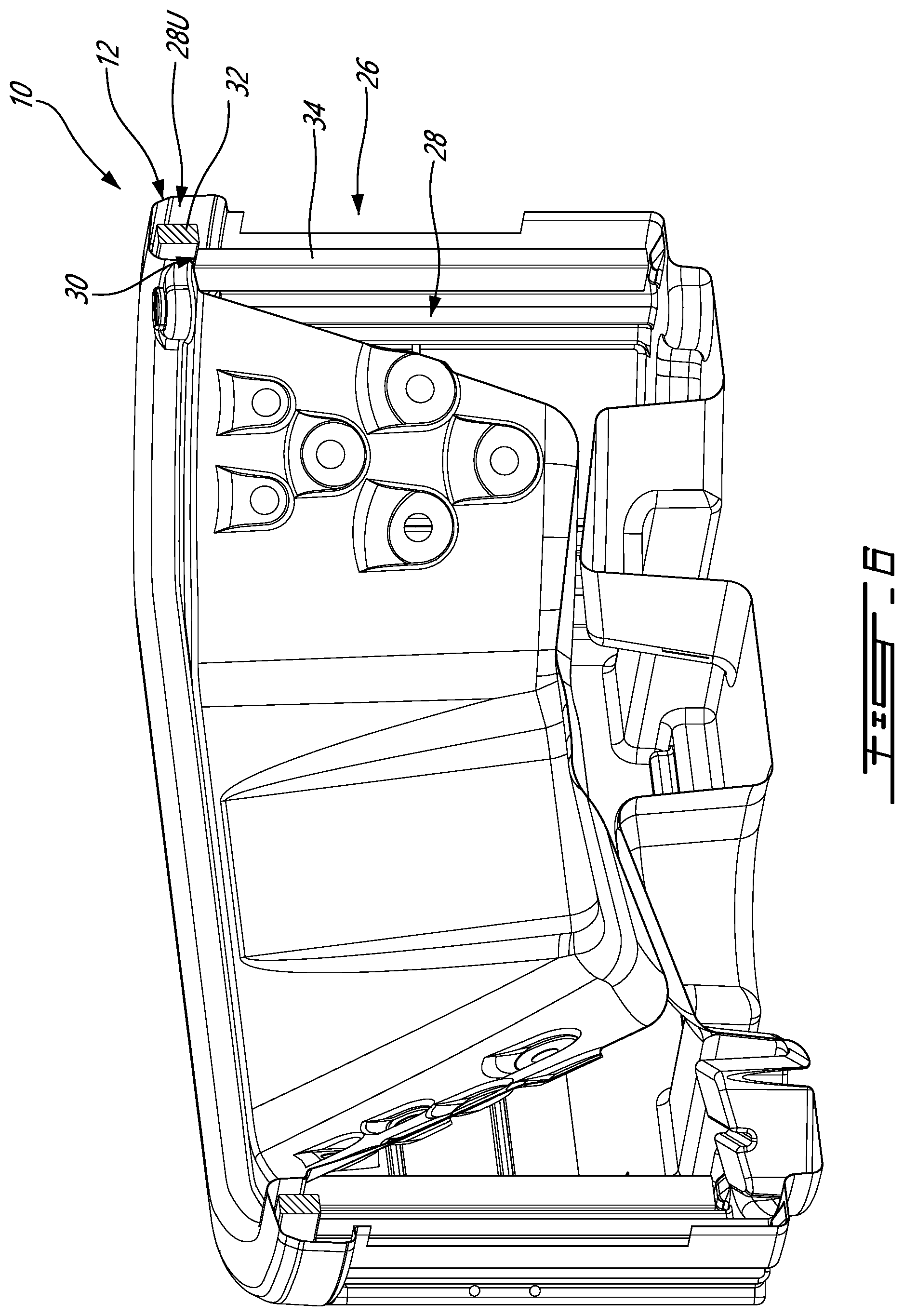 Patent US12090116 Figure 7 – Rotomolded spa and method of handling a spa