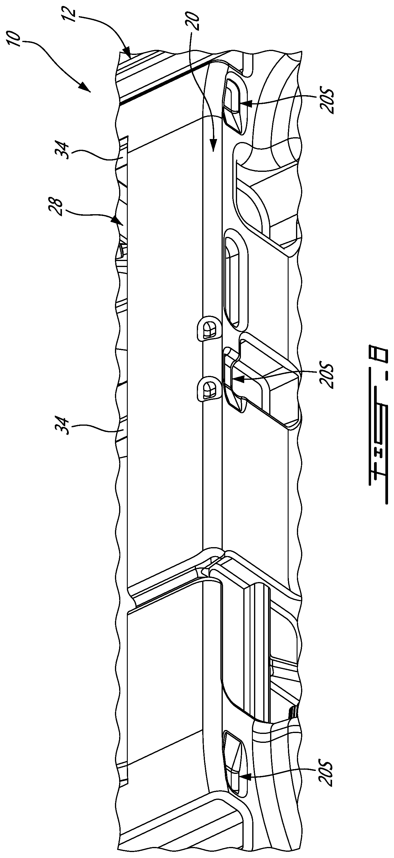Patent US12090116 Figure 9 – Rotomolded spa and method of handling a spa