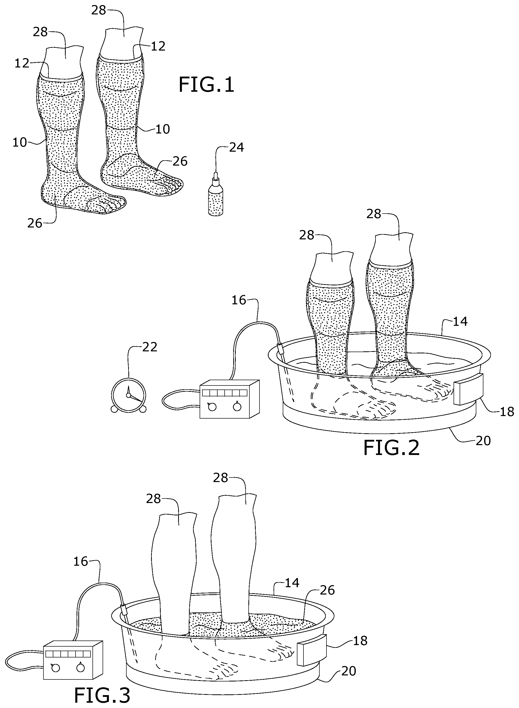 Patent US12090117 — Method of administering nanoparticles through feet — Figure 1