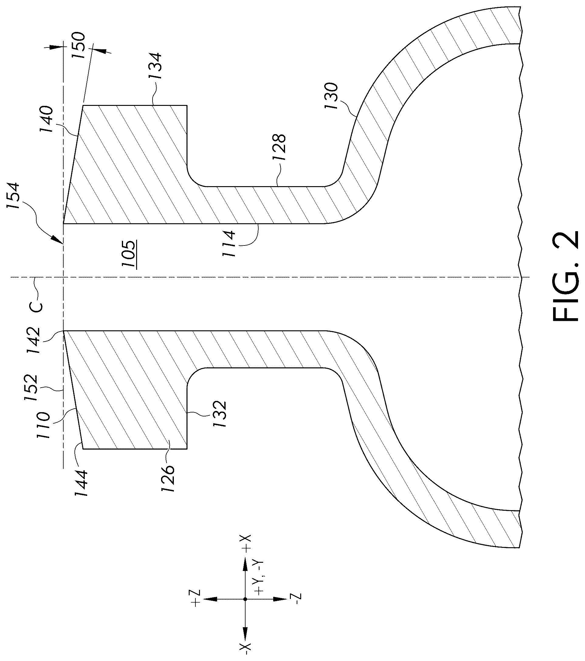 Patent US12090118 Figure 2 – Cap design for pharmaceutical container closure systems