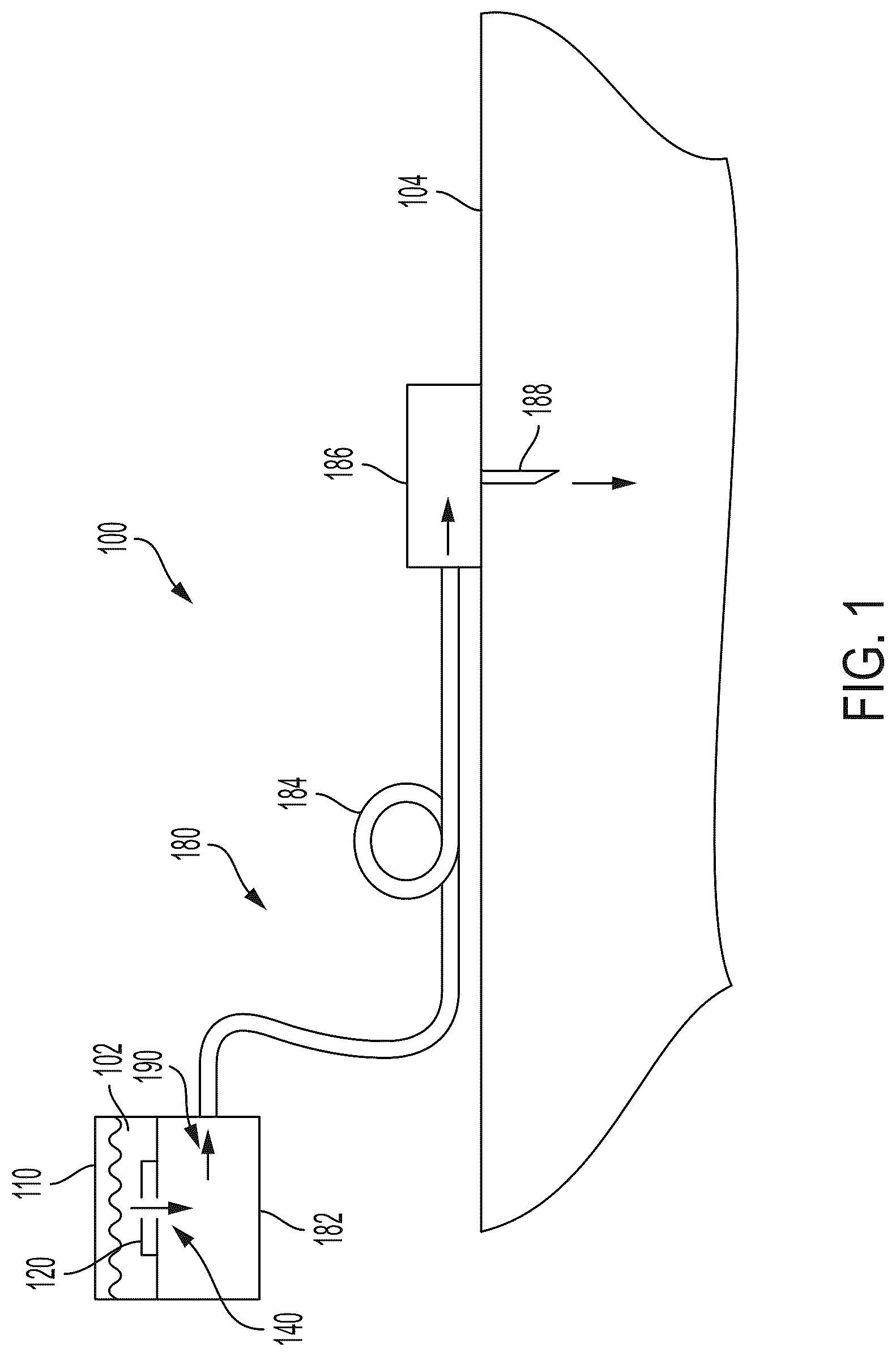 Patent US12090120 Figure 1 – Fluid container devices, methods and systems
