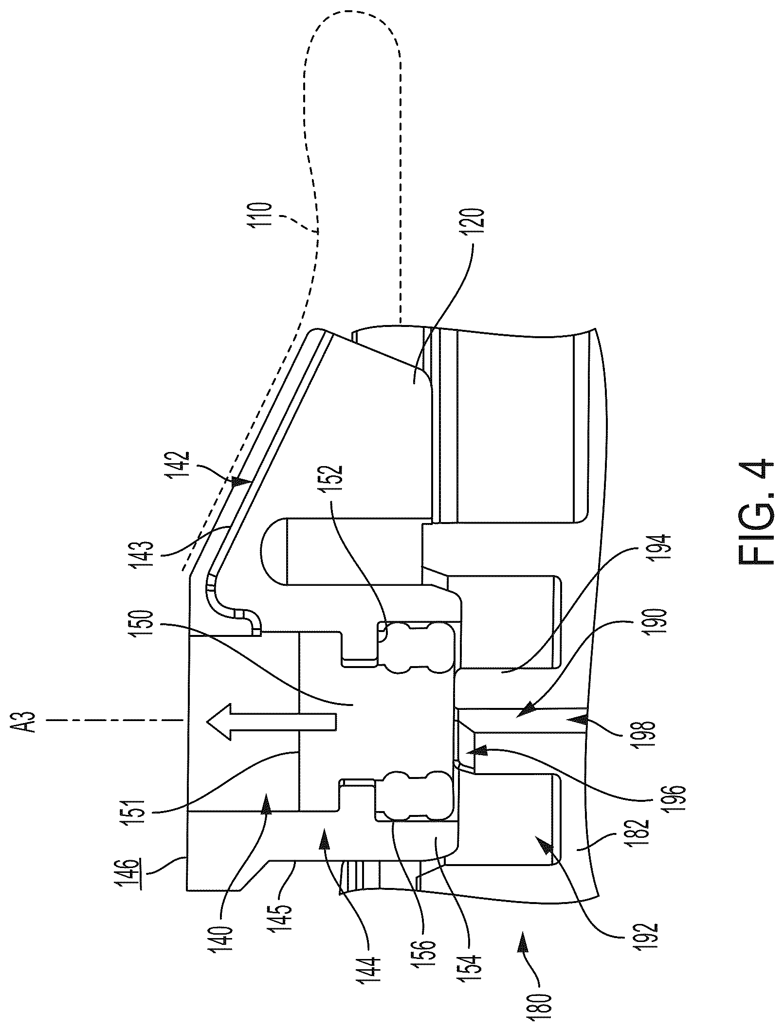 Patent US12090120 Figure 4 – Fluid container devices, methods and systems