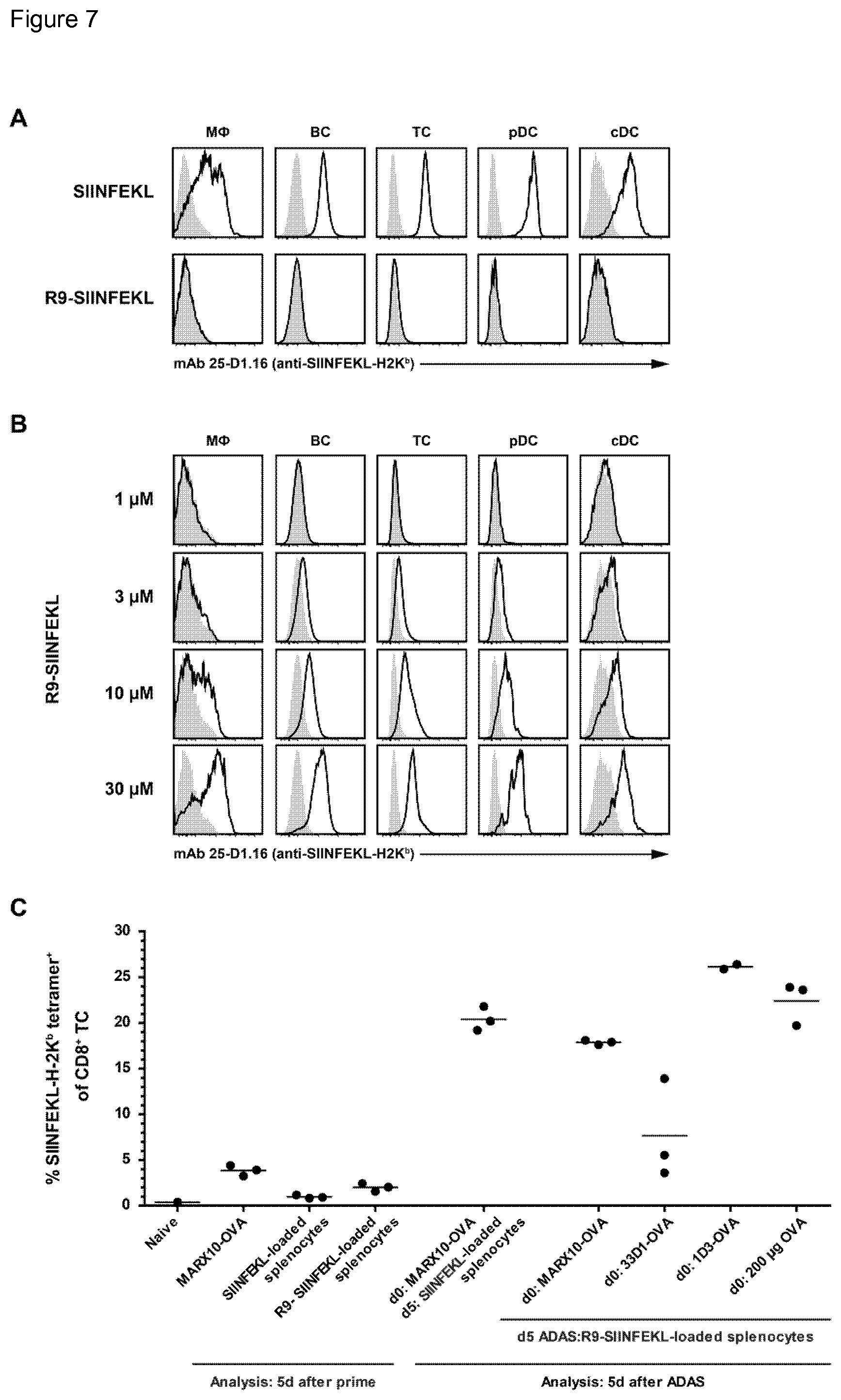 Patent US12090194 Figure 6 – Medicament for use in a method of inducing or extending a cellular cytotoxic immune response