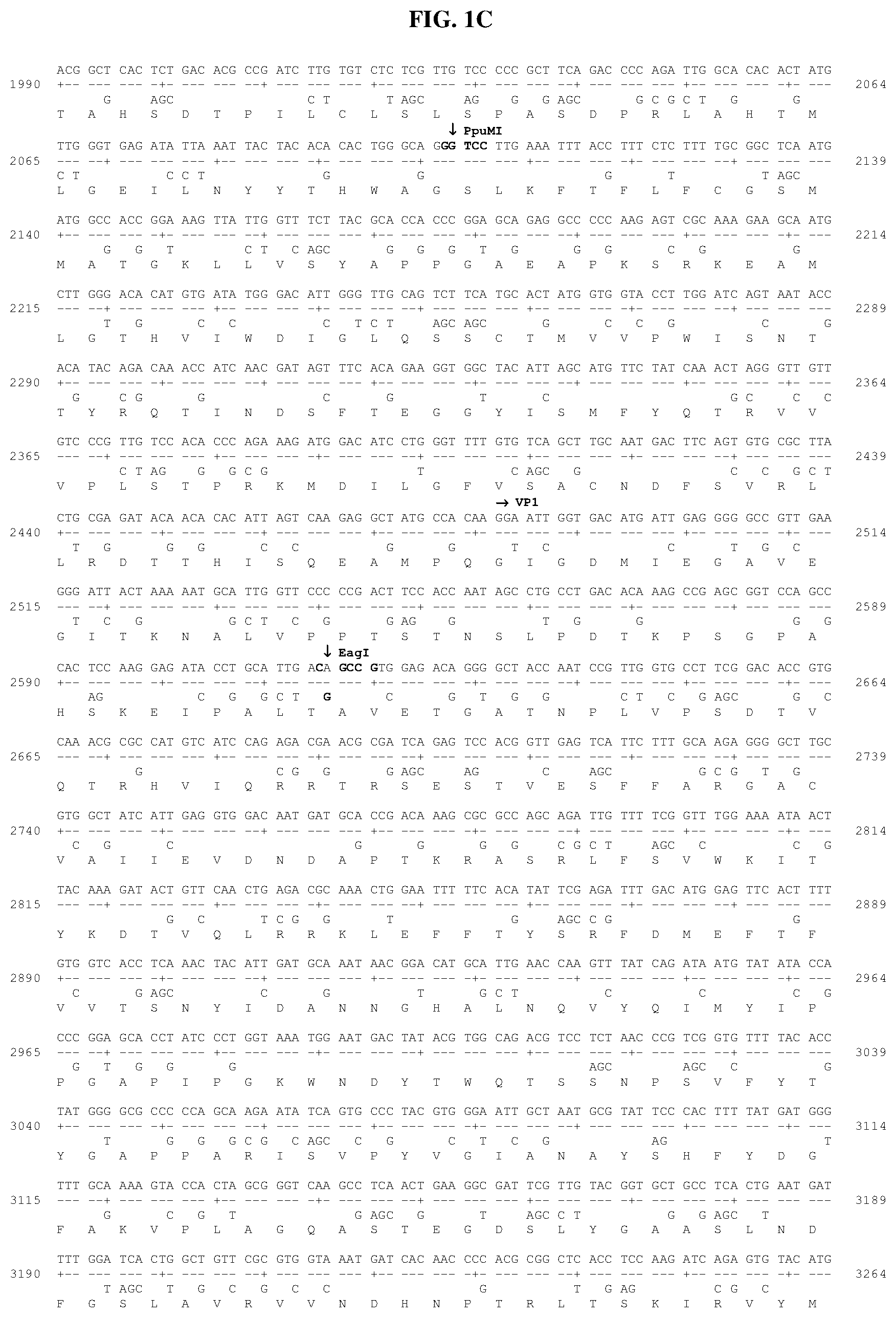 Patent US12090197 Figure 3 – Modulation of replicative fitness by deoptimization of synonymous codons