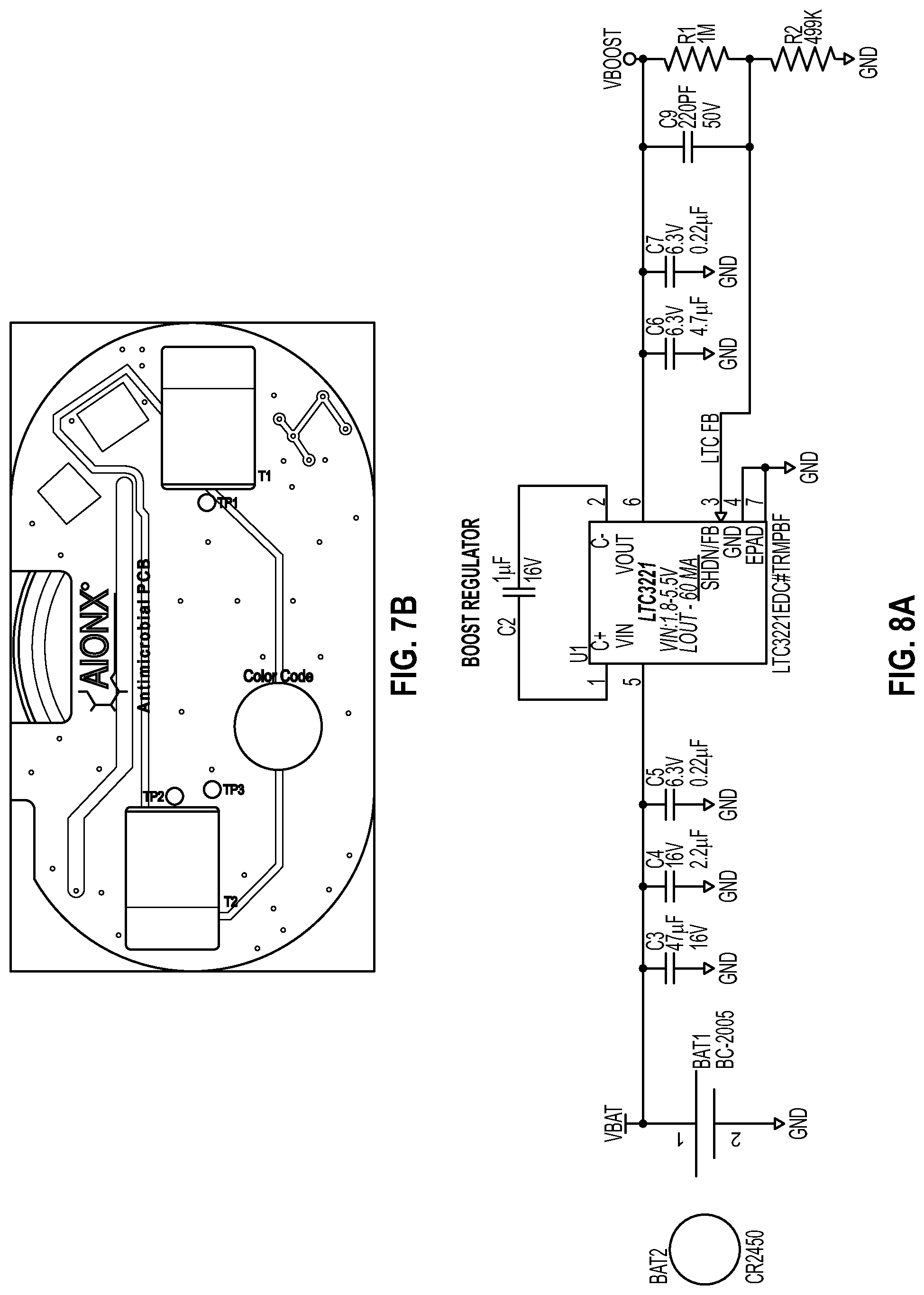 Patent US12090237 Figure 7 – Battery-activated metal ionic antimicrobial surfaces