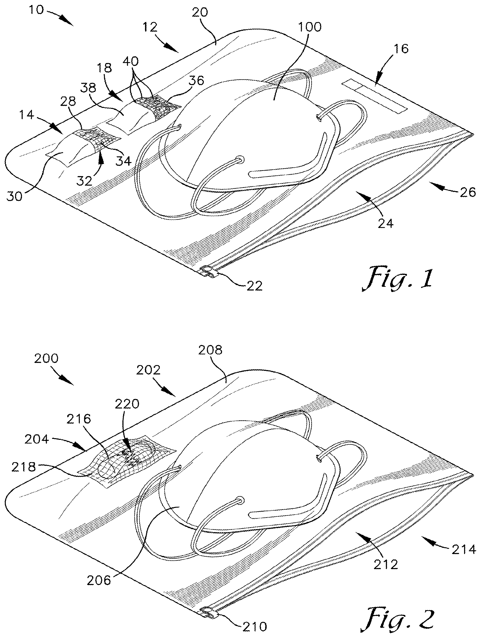 Patent US12090242 — Methods and devices for sterilizing medical equipment — Figure 1