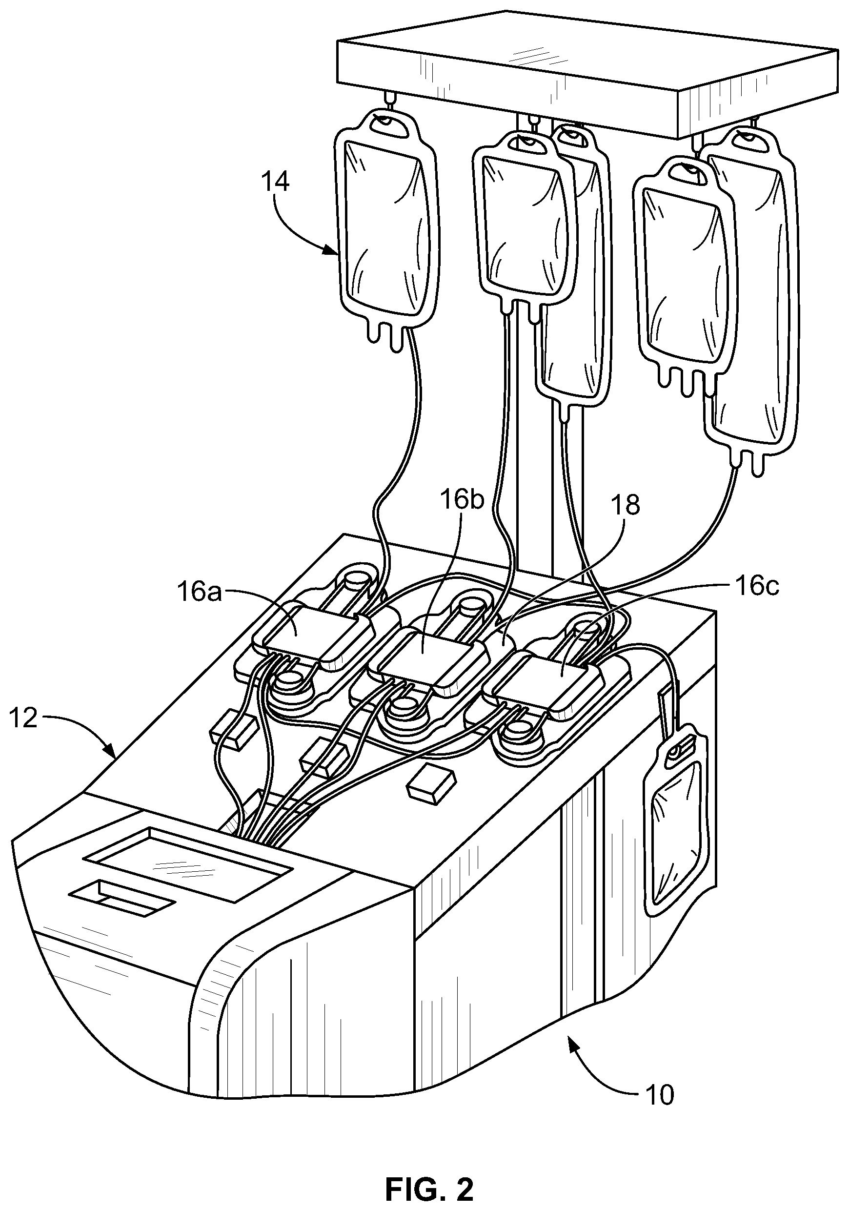 Patent US12090256 Figure 2 – Systems and methods for platelet filtration using an additive