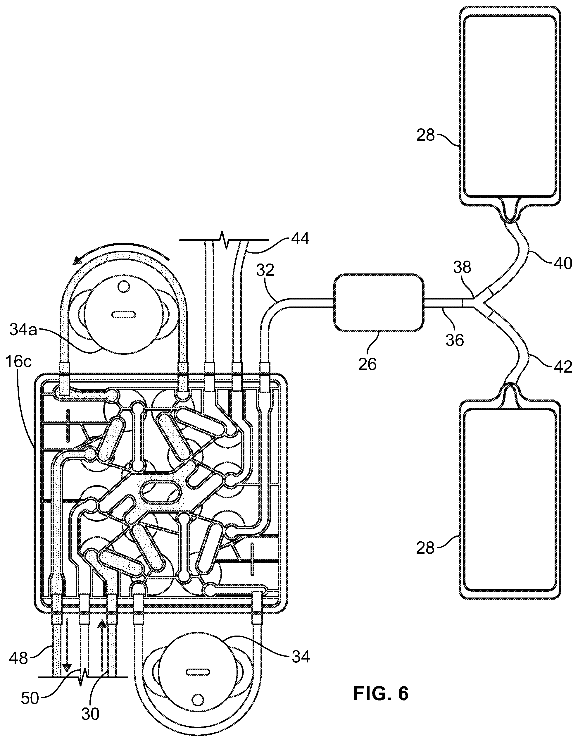 Patent US12090256 Figure 6 – Systems and methods for platelet filtration using an additive