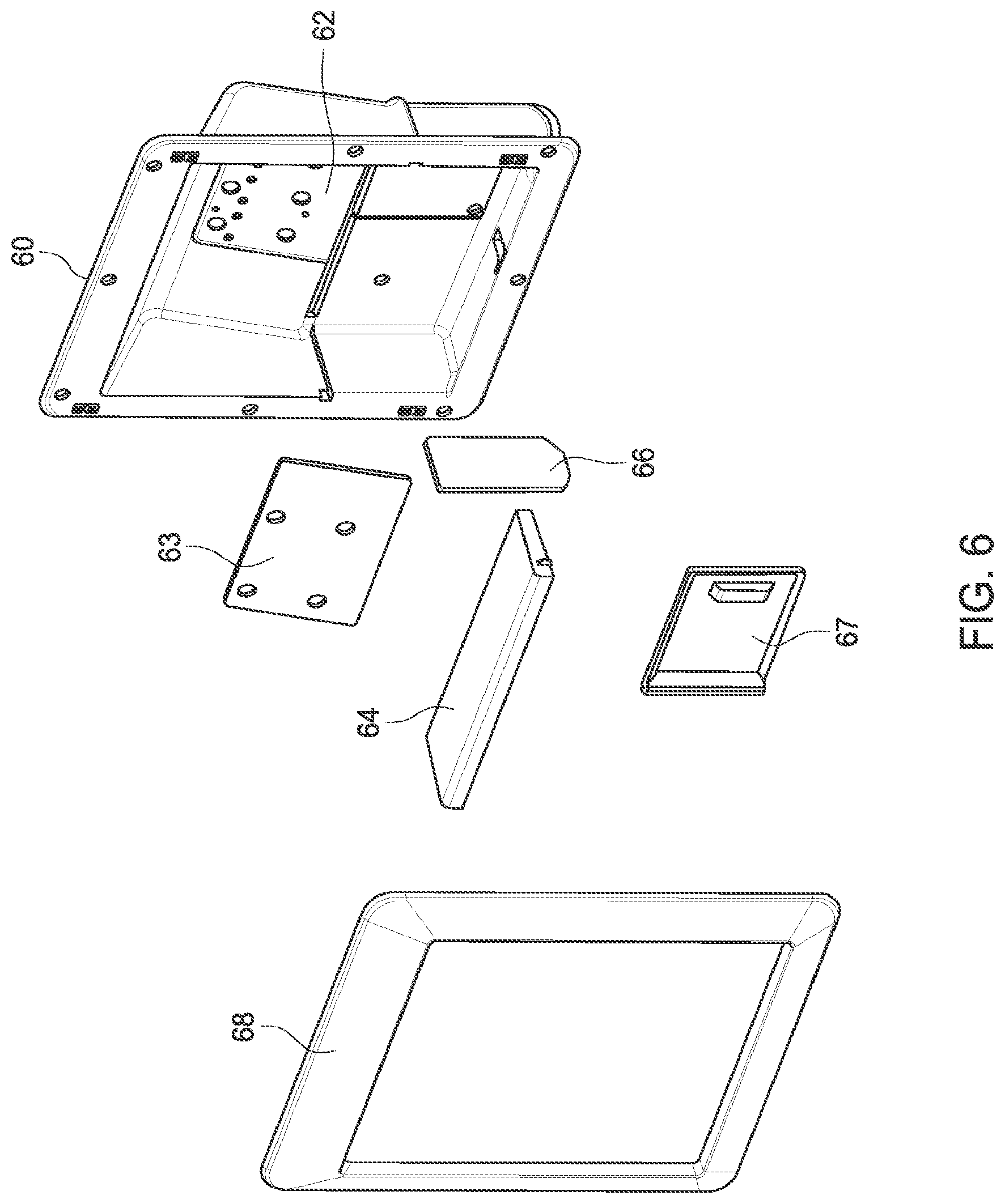 Patent US12090259 Figure 3 – Wall box for hemodialysis interface