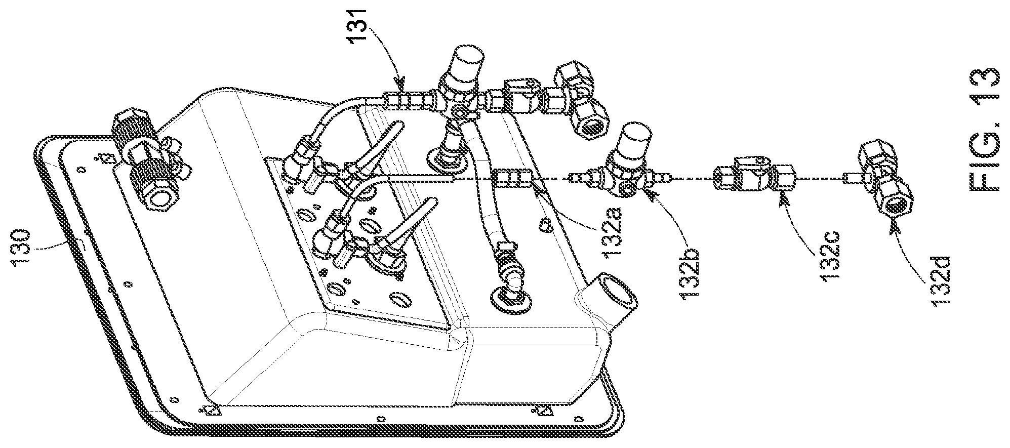 Patent US12090259 Figure 10 – Wall box for hemodialysis interface