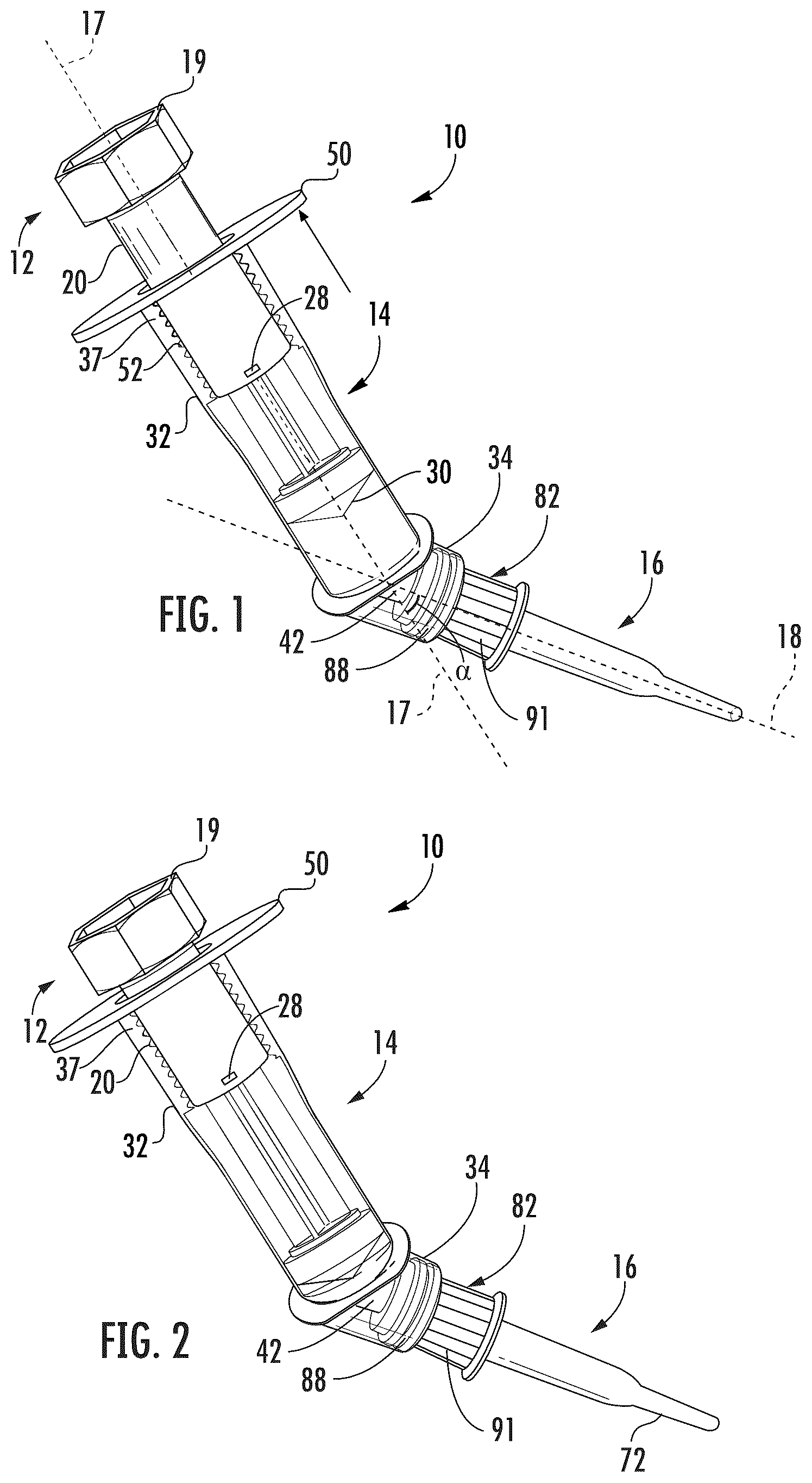 Patent US12090262 Figure 1 – Device and system for injecting biological tissue