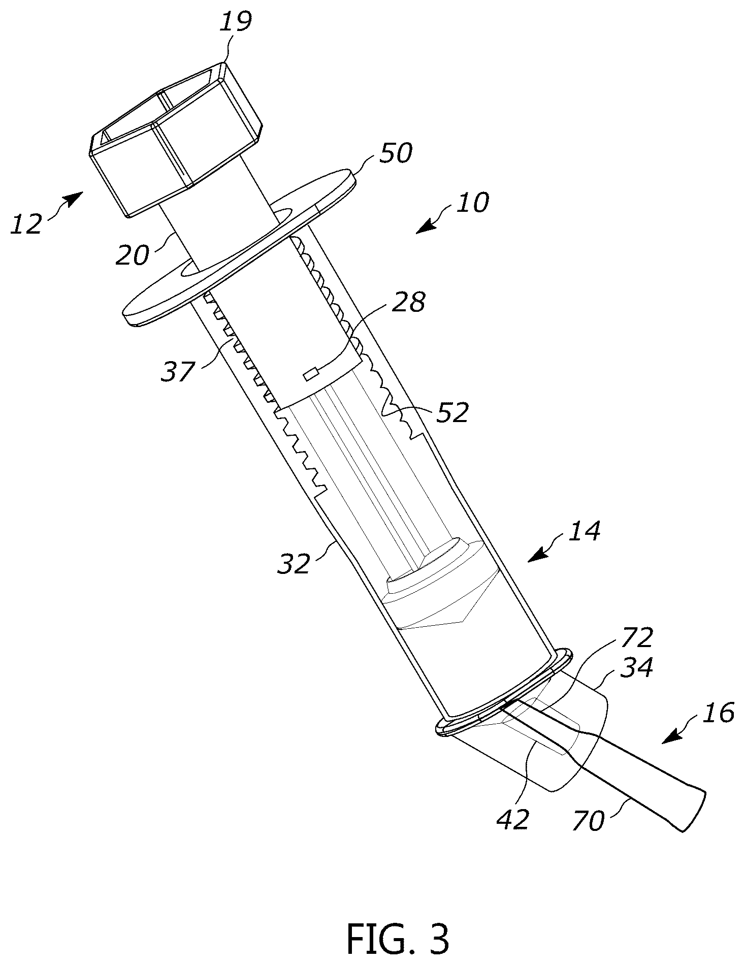 Patent US12090262 Figure 2 – Device and system for injecting biological tissue