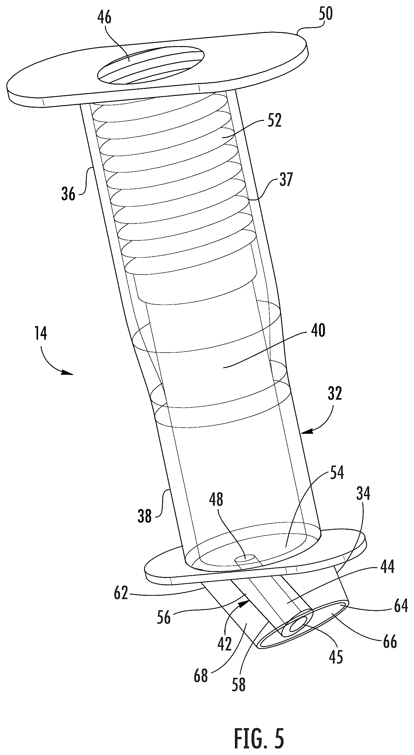 Patent US12090262 Figure 4 – Device and system for injecting biological tissue