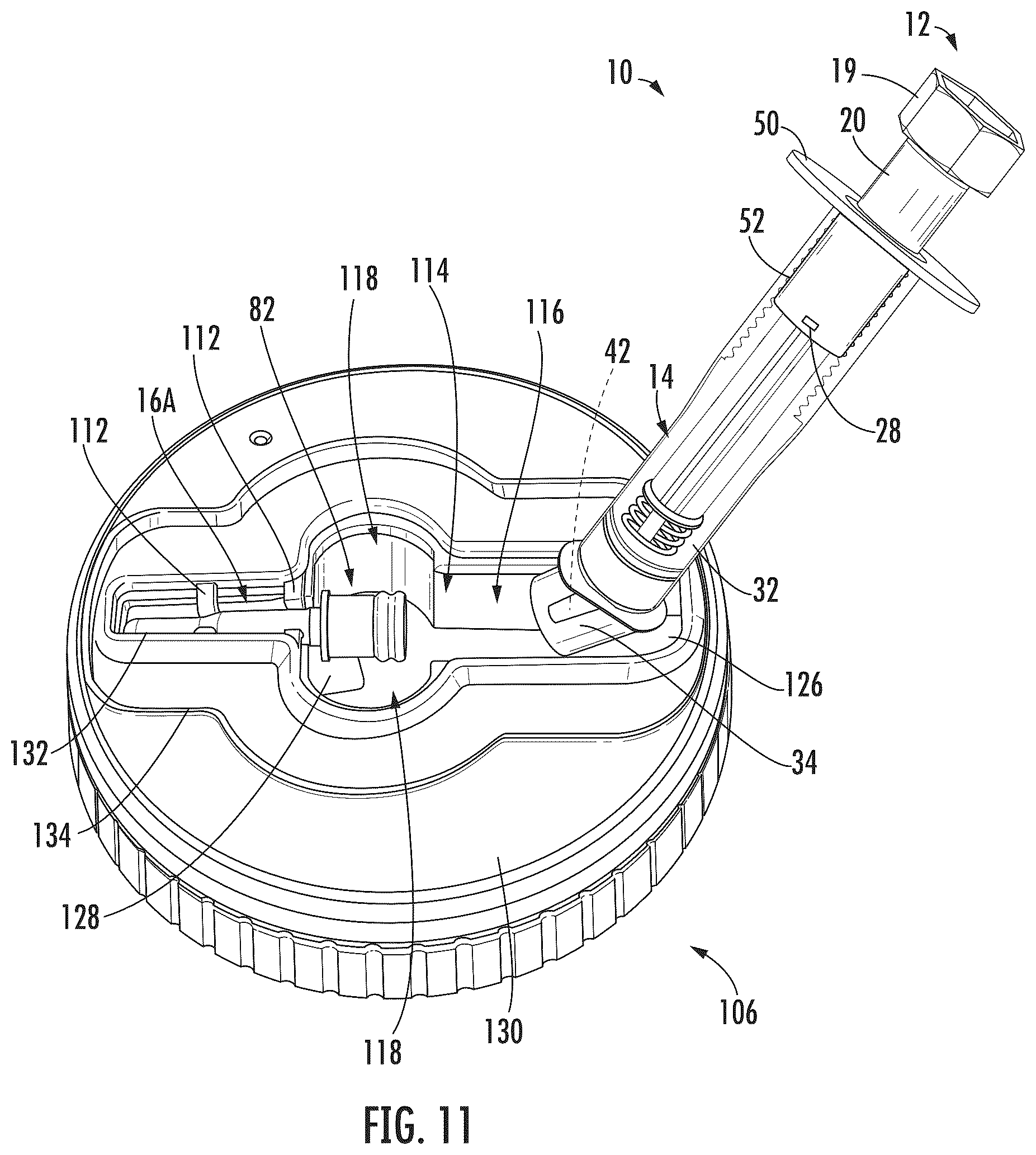 Patent US12090262 Figure 9 – Device and system for injecting biological tissue
