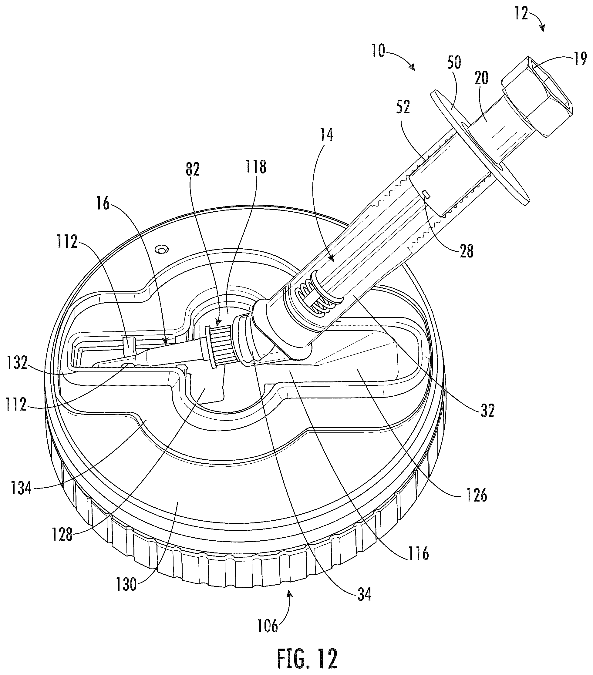 Patent US12090262 Figure 10 – Device and system for injecting biological tissue