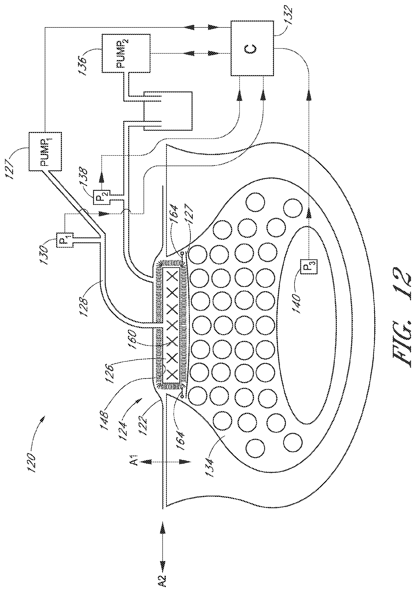 Patent US12090264 Figure 12 – Apparatuses and methods for wound therapy