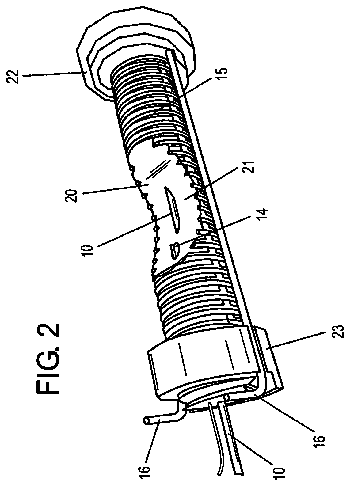 Patent US12090266 Figure 2 – Indirectly heated capillary aerosol generator