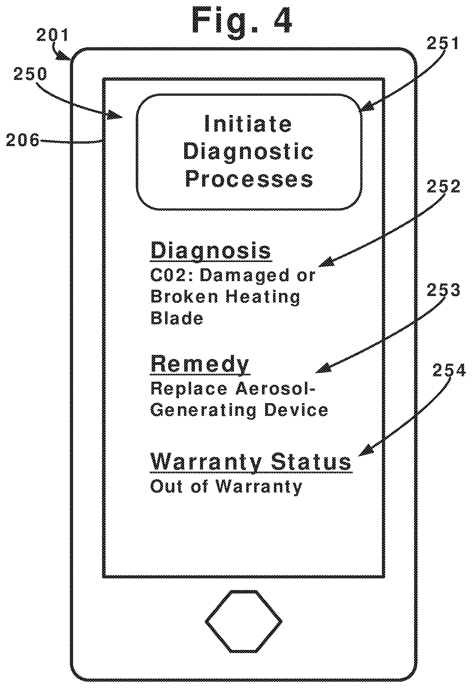 Patent US12090267 Figure 4 – Aerosol-generating apparatus including self-diagnostics