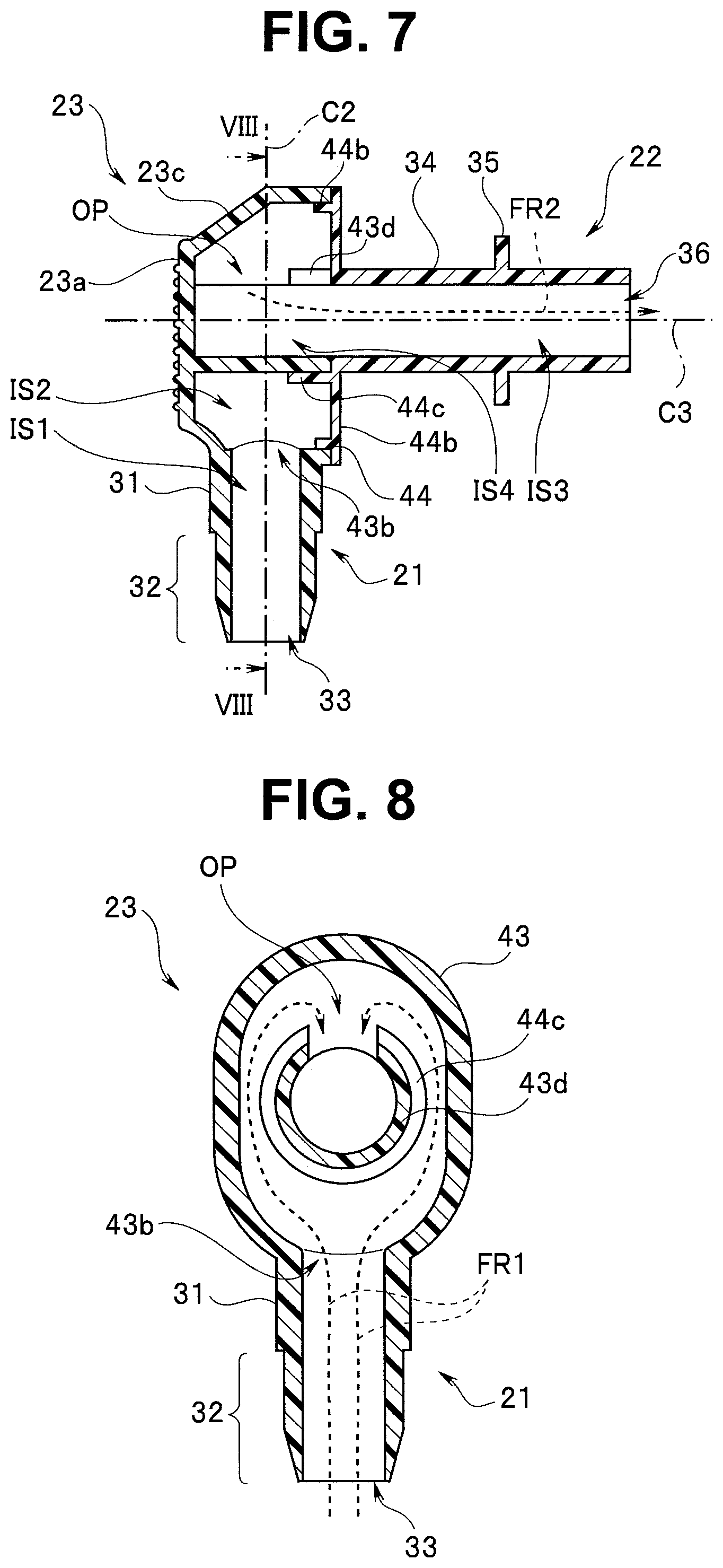 Patent US12090268 Figure 5 – Connection unit for air feeding tube, and method of feeding air into connection unit for air feeding tube