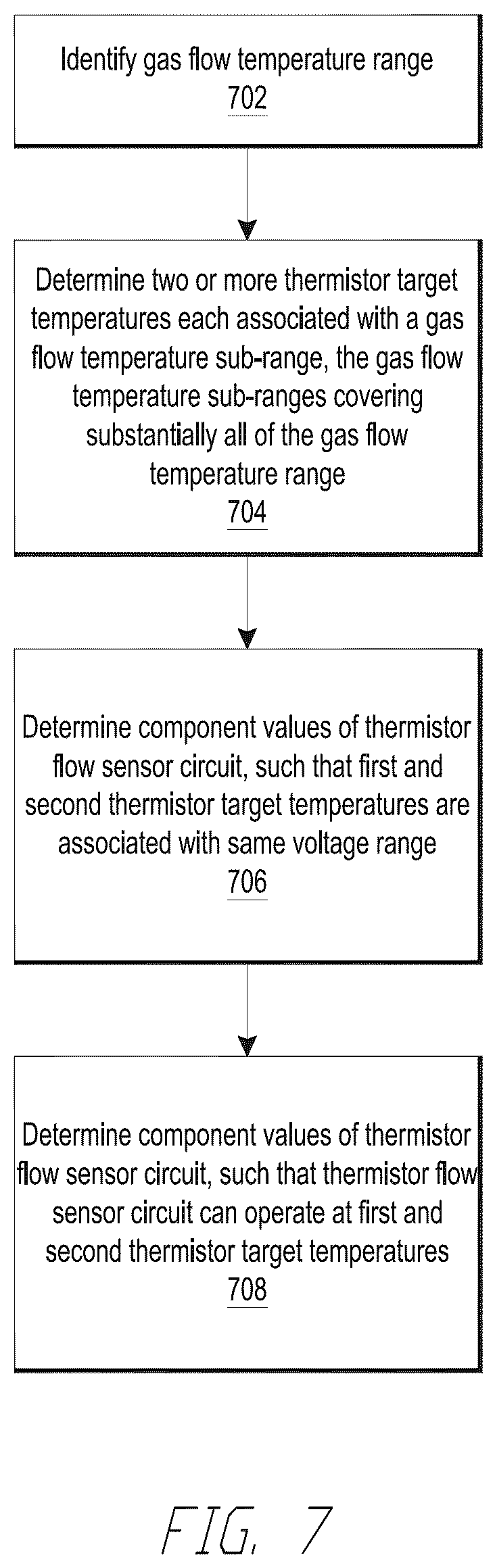 Patent US12090270 Figure 10 – Thermistor flow sensor having multiple temperature points
