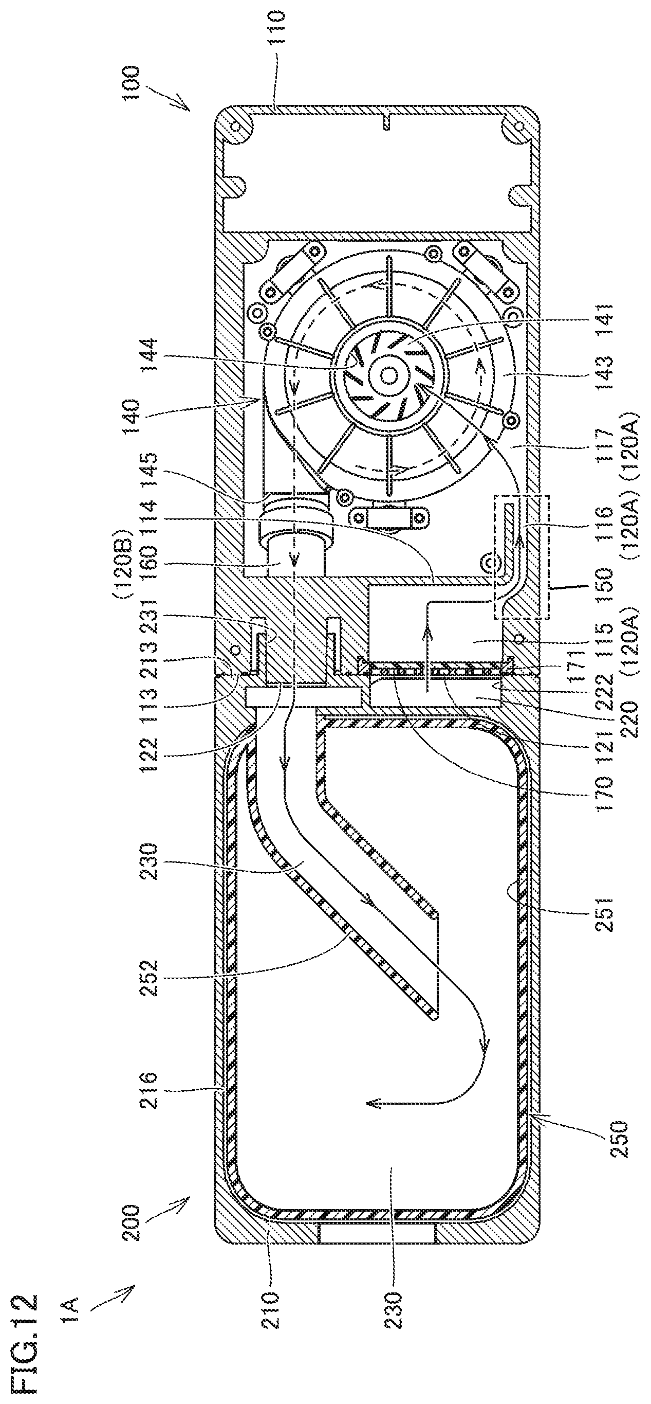 Patent US12090272 Figure 12 – Continuous positive airway pressure apparatus