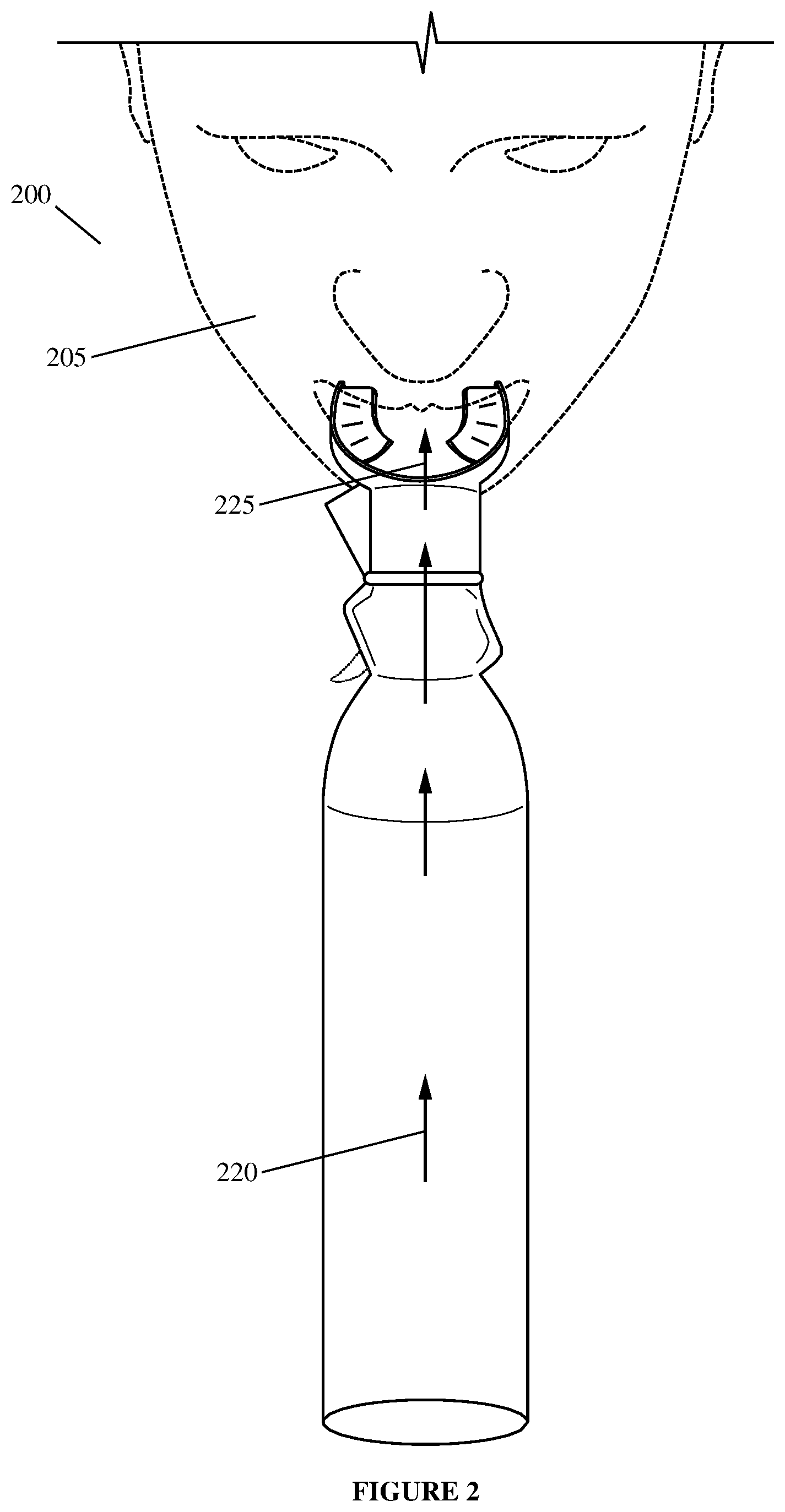Patent US12090276 Figure 2 – Highly portable gas delivery systems