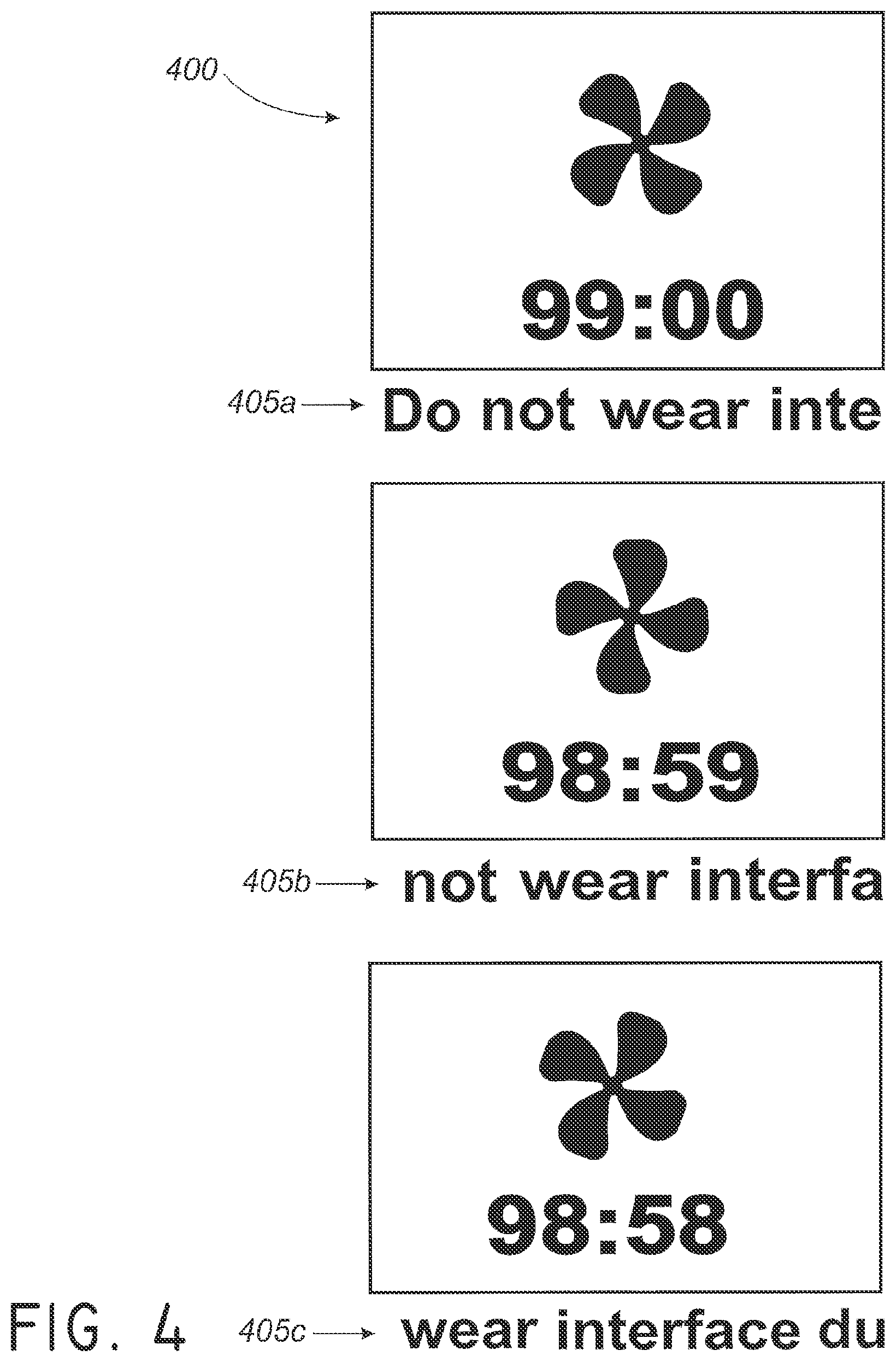 Patent US12090278 Figure 4 – Breathing assistance apparatus user interface