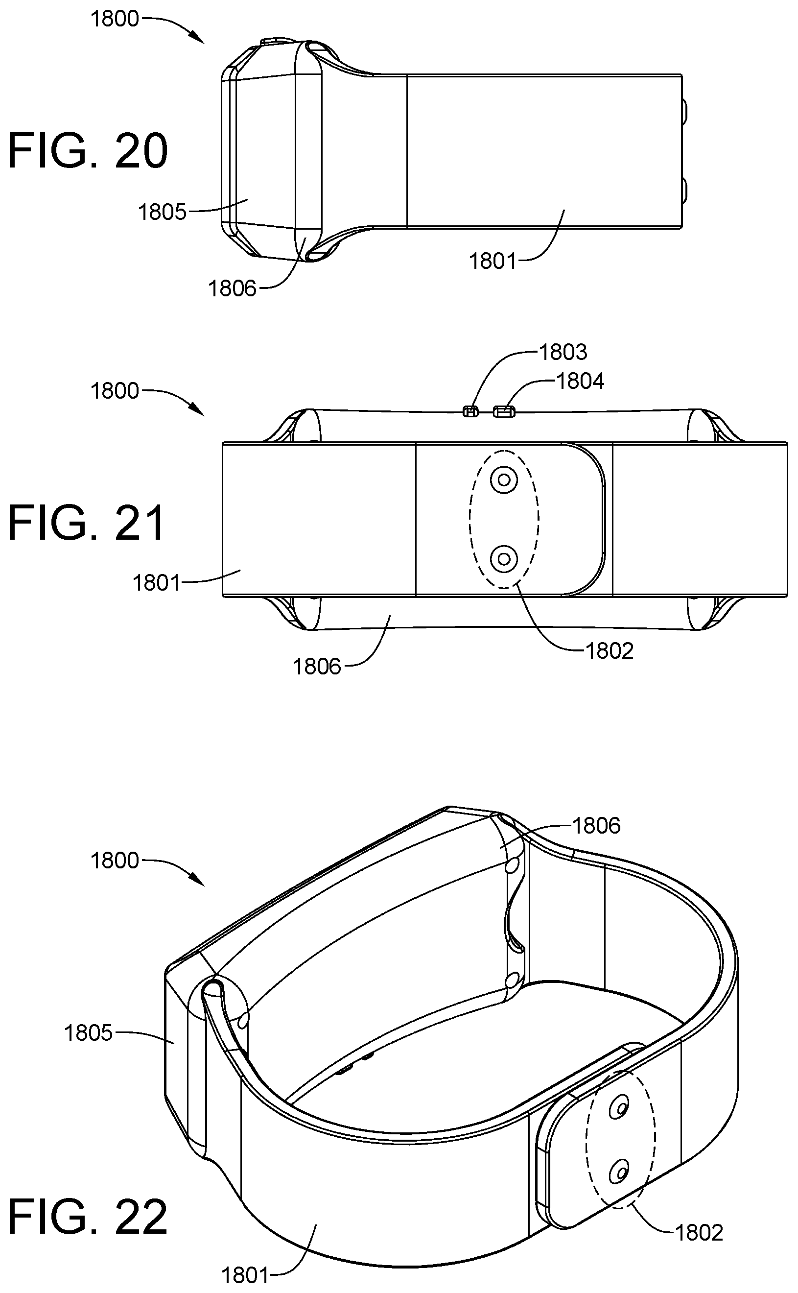 Patent US12090280 Figure 8 – Apparatus for administering bilateral tactile stimulation to a human subject