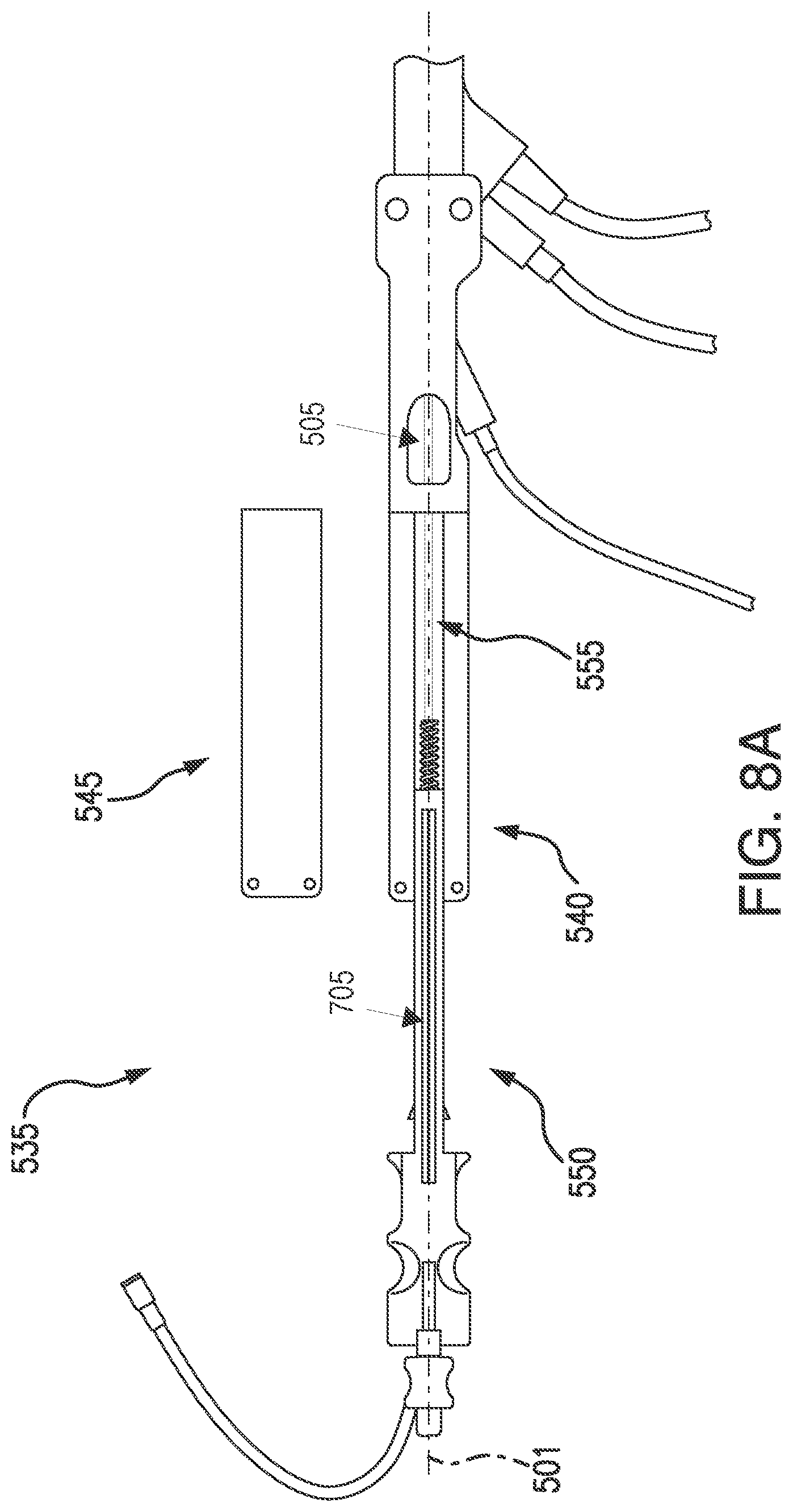 Patent US12090284 Figure 8 – Puncture devices, and systems and methods for accessing tissue
