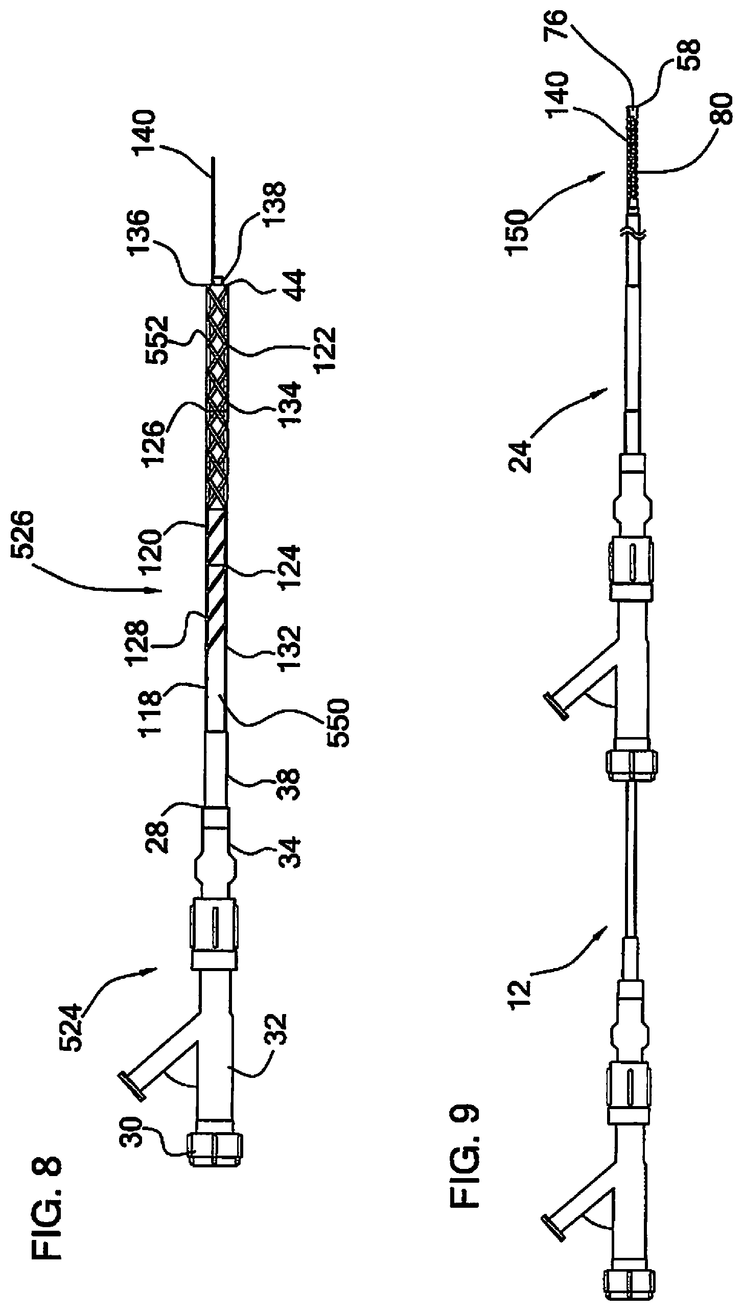 Patent US12090285 Figure 5 – Coaxial bi-directional catheter