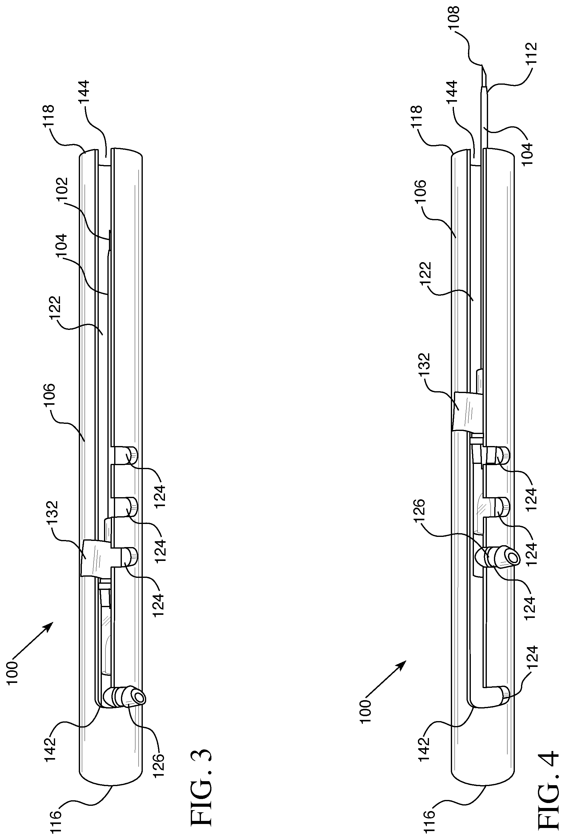 Patent US12090289 Figure 2 – Portable needle assembly with adjustable length needle