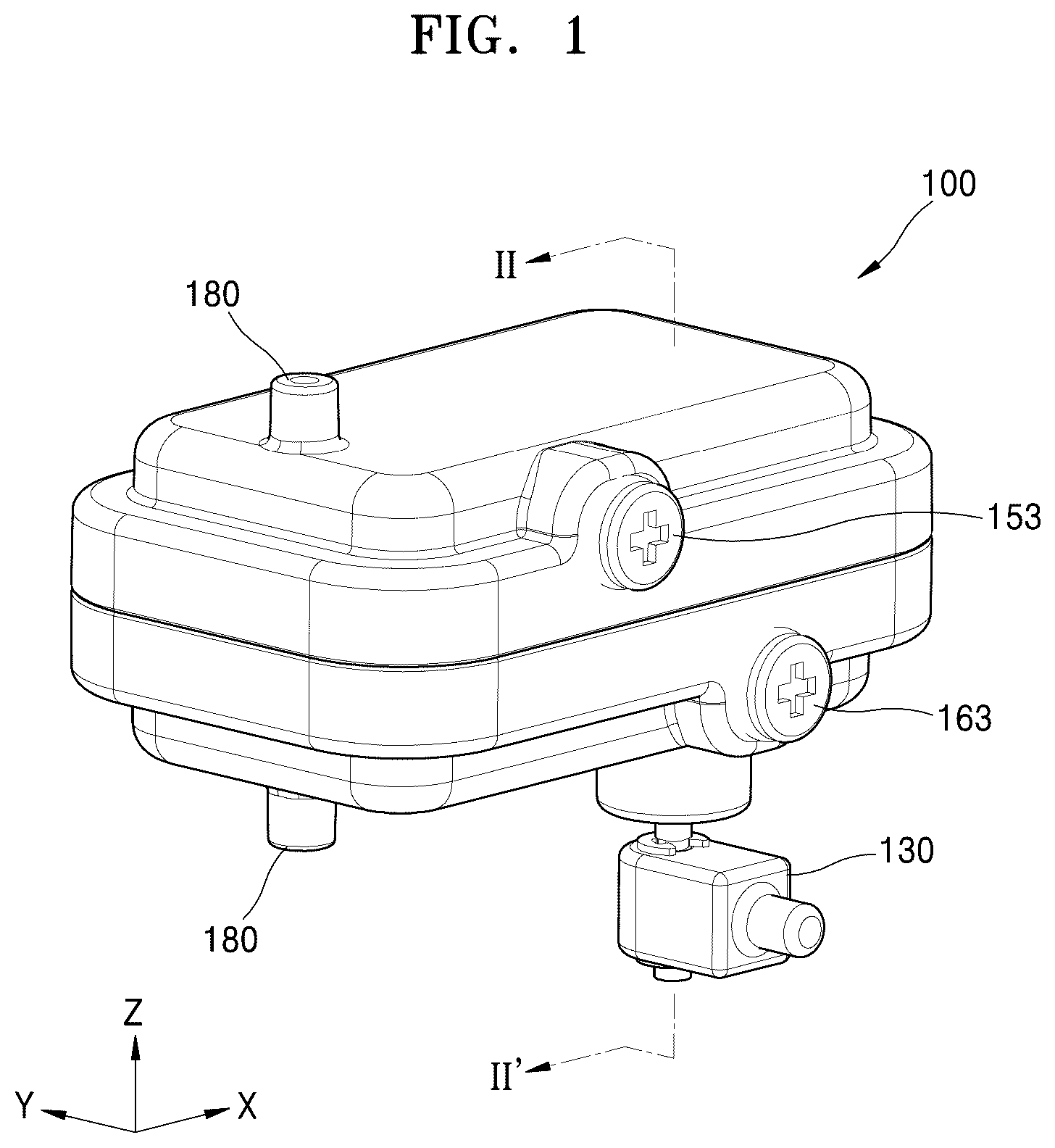 Patent US12090299 Figure 1 – Electroosmotic pump