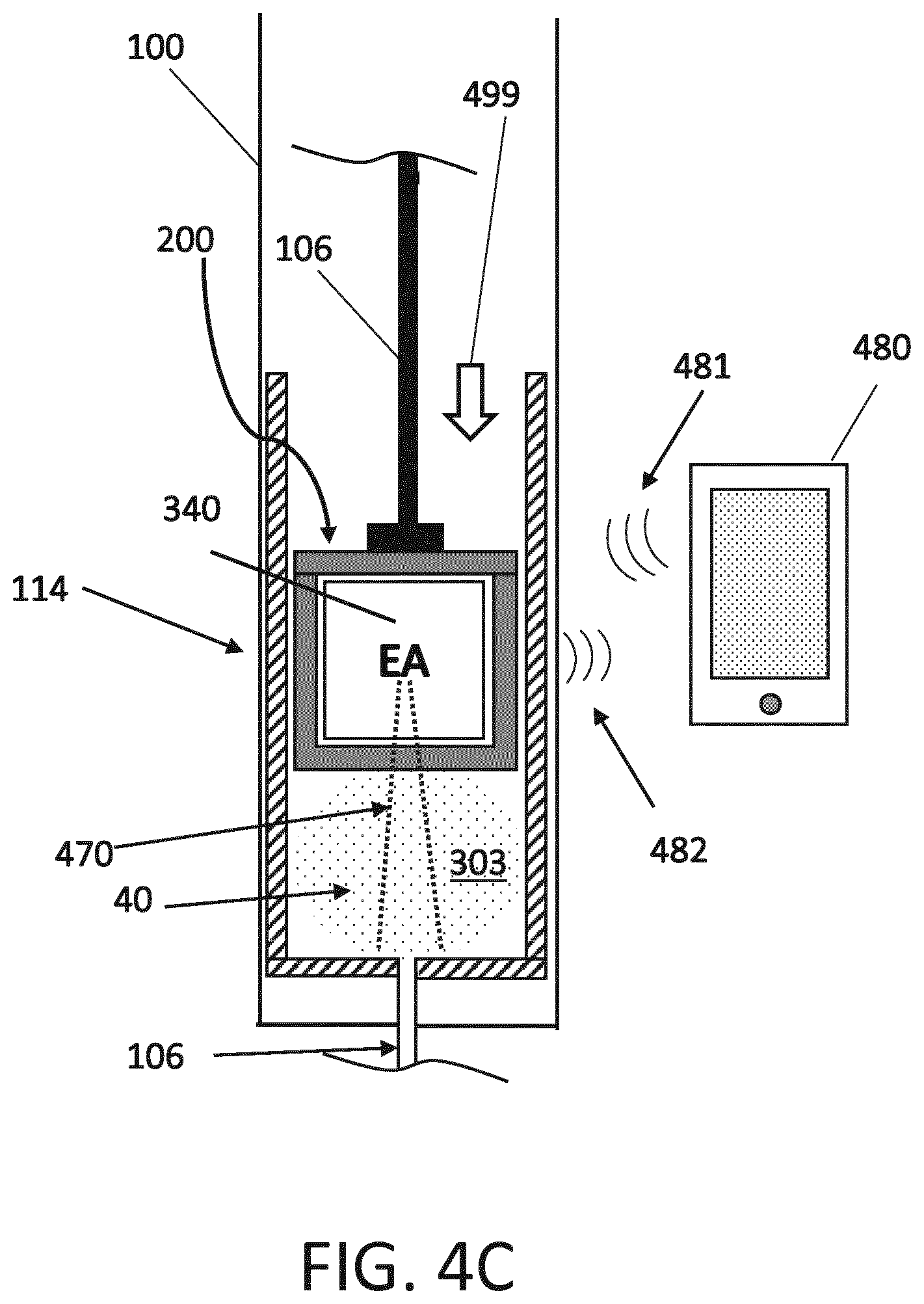 Patent US12090306 Figure 6 – Wireless electronics assembly for injection devices