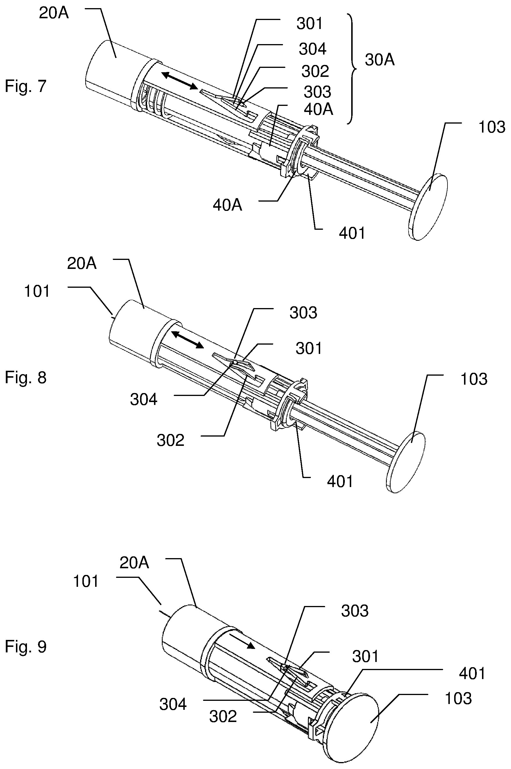Patent US12090307 Figure 3 – Injection device