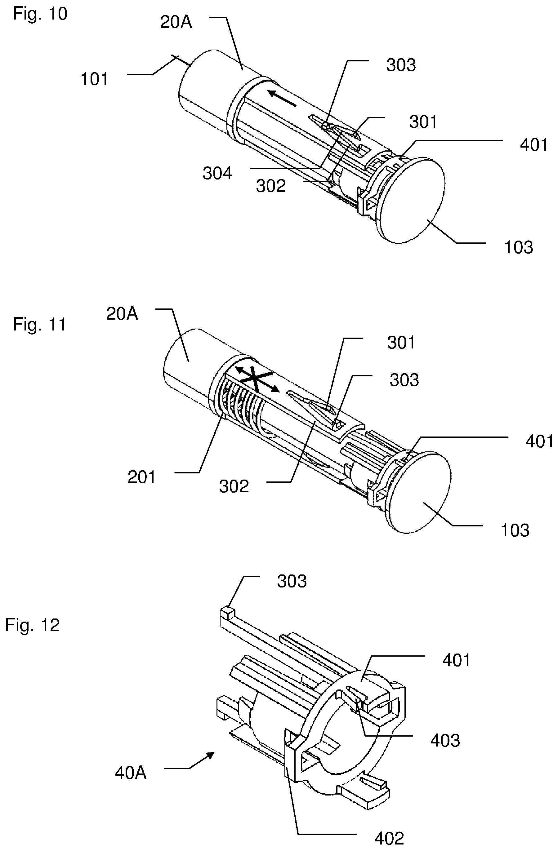Patent US12090307 Figure 4 – Injection device