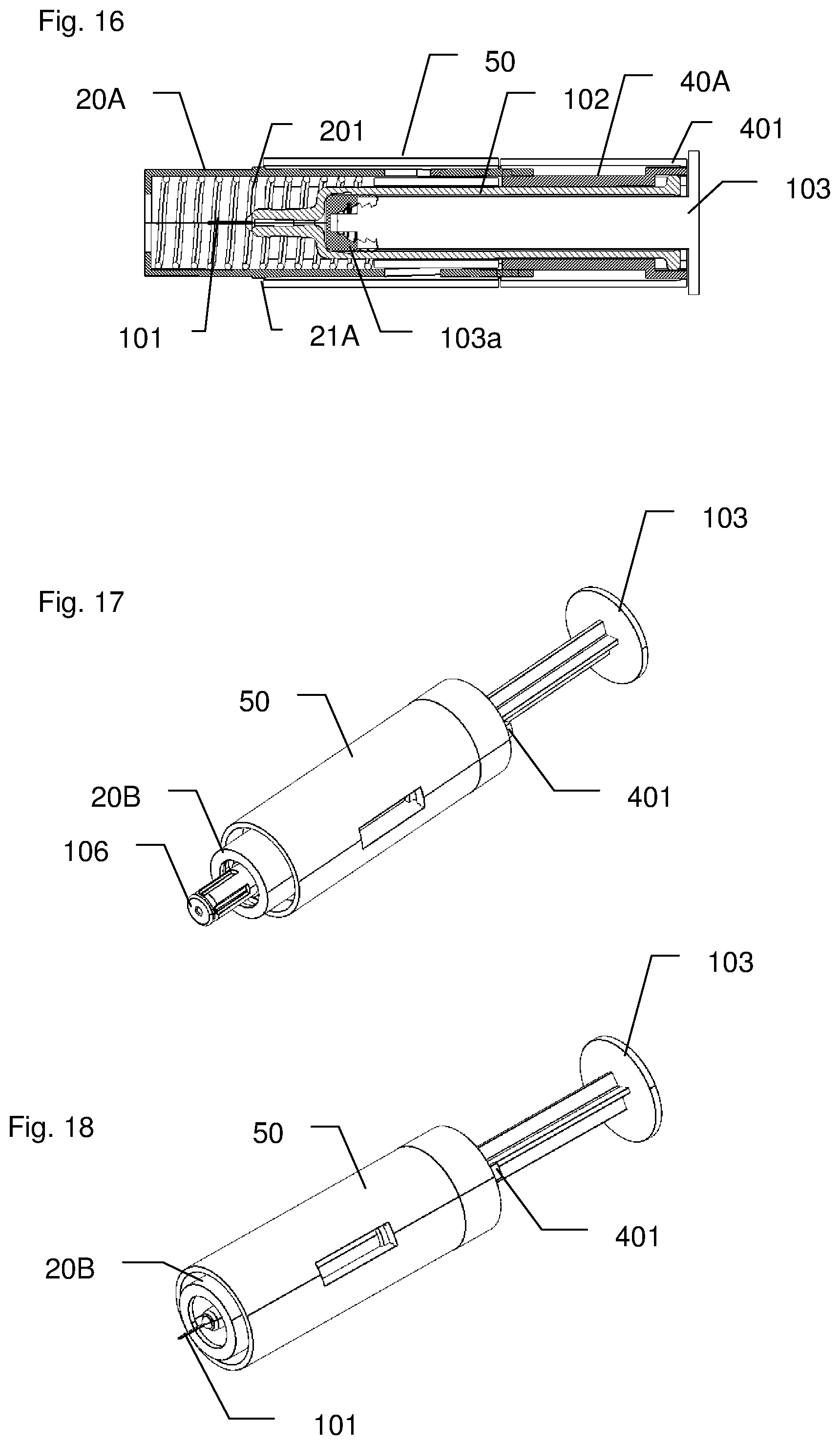 Patent US12090307 Figure 6 – Injection device