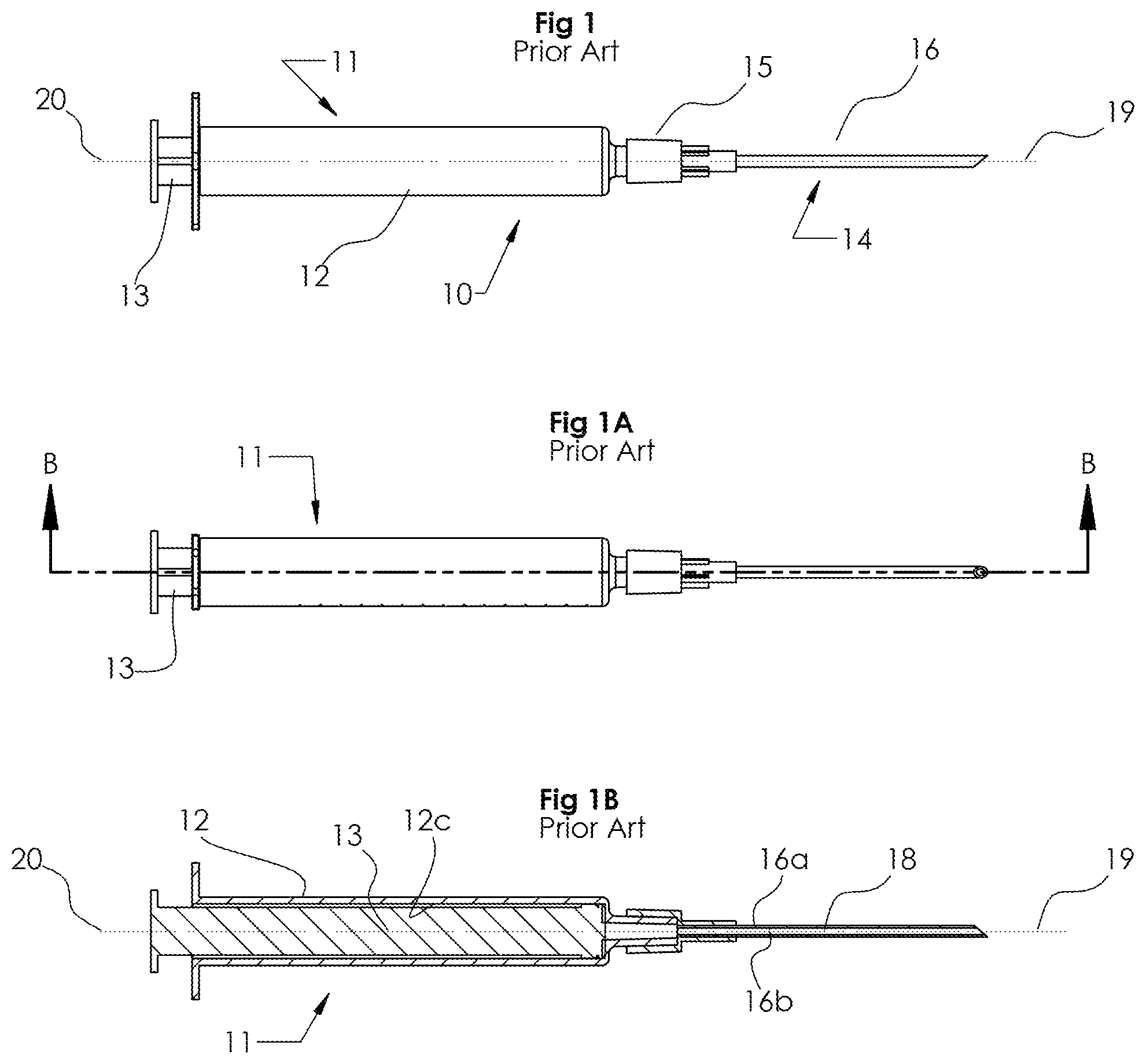 Patent US12090309 Figure 1 – Hollow needle and pivotable hub system