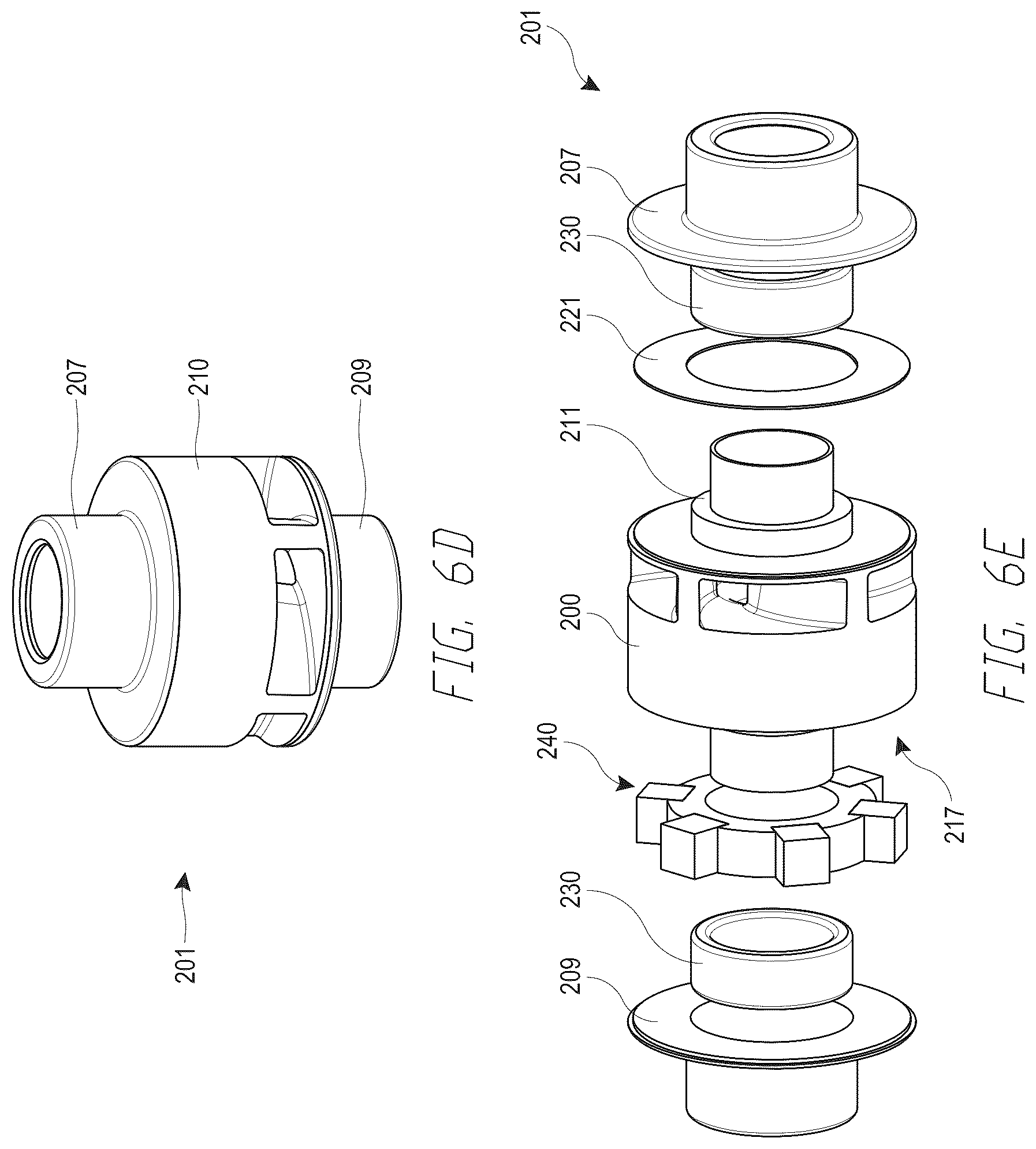Patent US12090310 Figure 9 – Mechanical circulatory support device with axial flow turbomachine optimized for heart failure and cardio-renal syndrome by implantation in the descending aorta