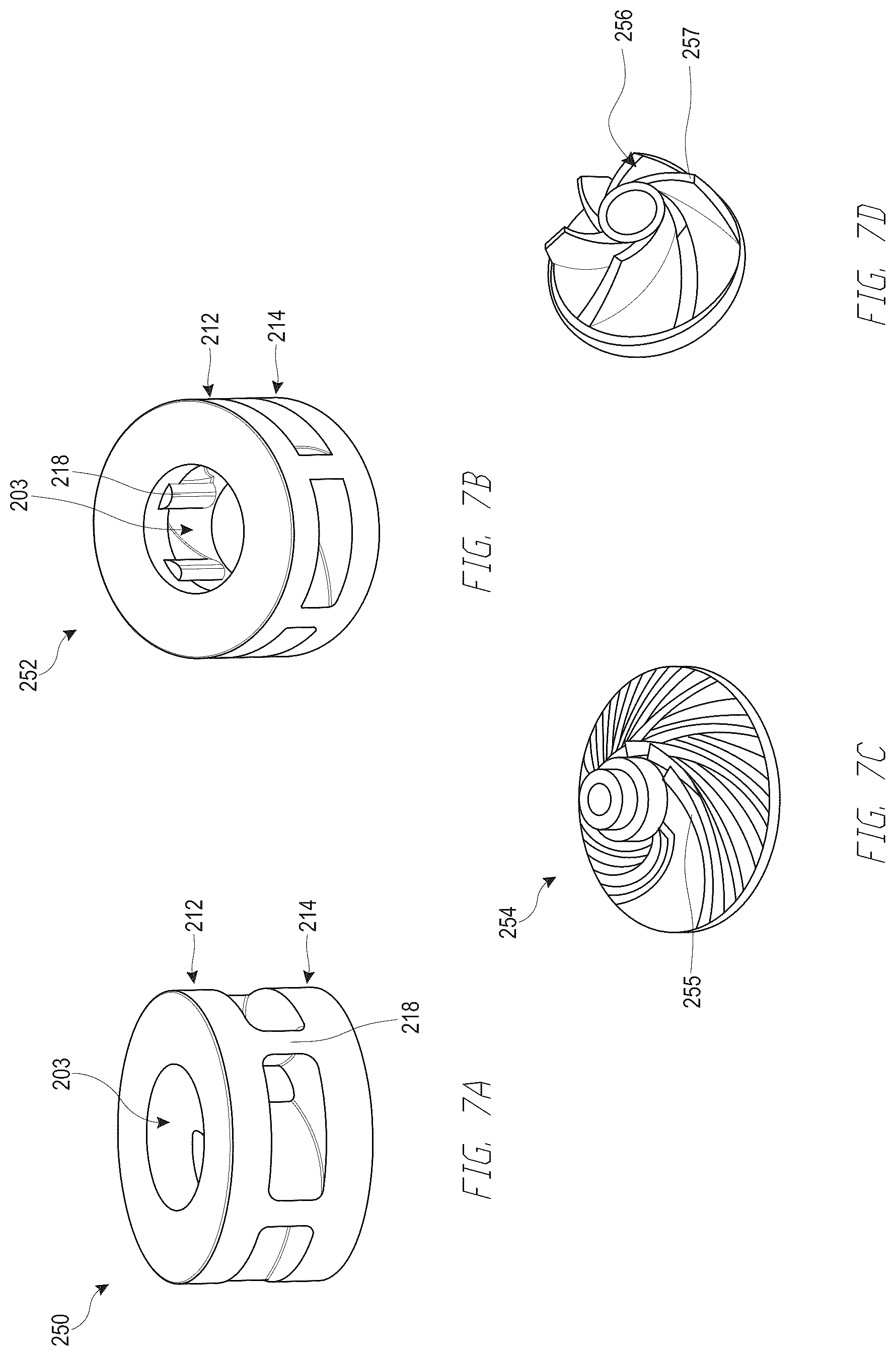 Patent US12090310 Figure 10 – Mechanical circulatory support device with axial flow turbomachine optimized for heart failure and cardio-renal syndrome by implantation in the descending aorta