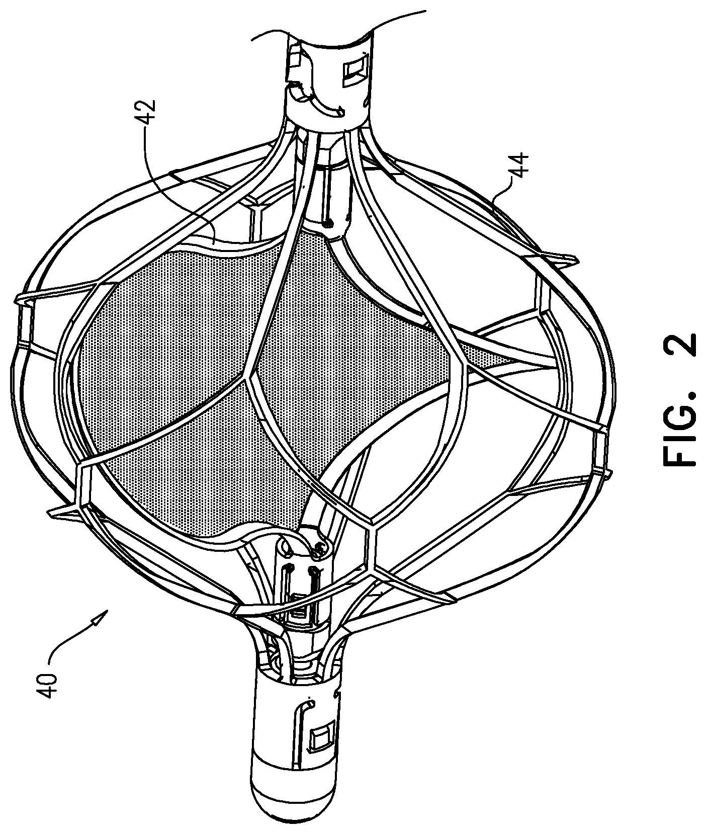 Patent US12090314 Figure 2 – Ventricular assist device