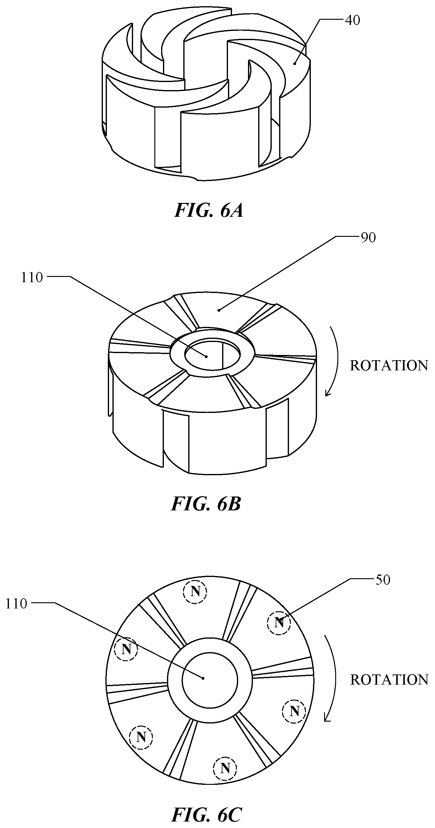 Patent US12090316 Figure 5 – High efficiency blood pump