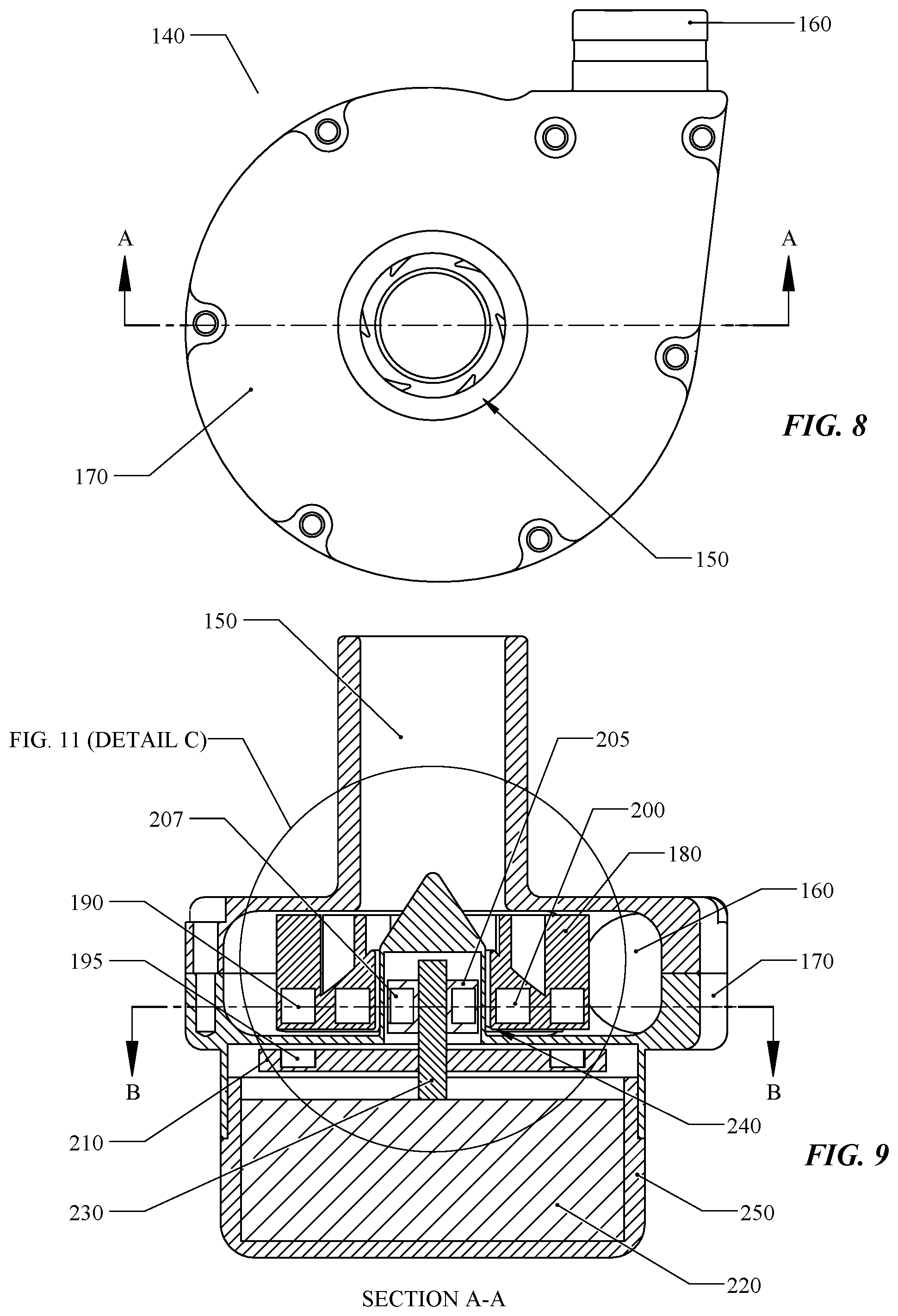 Patent US12090316 Figure 7 – High efficiency blood pump