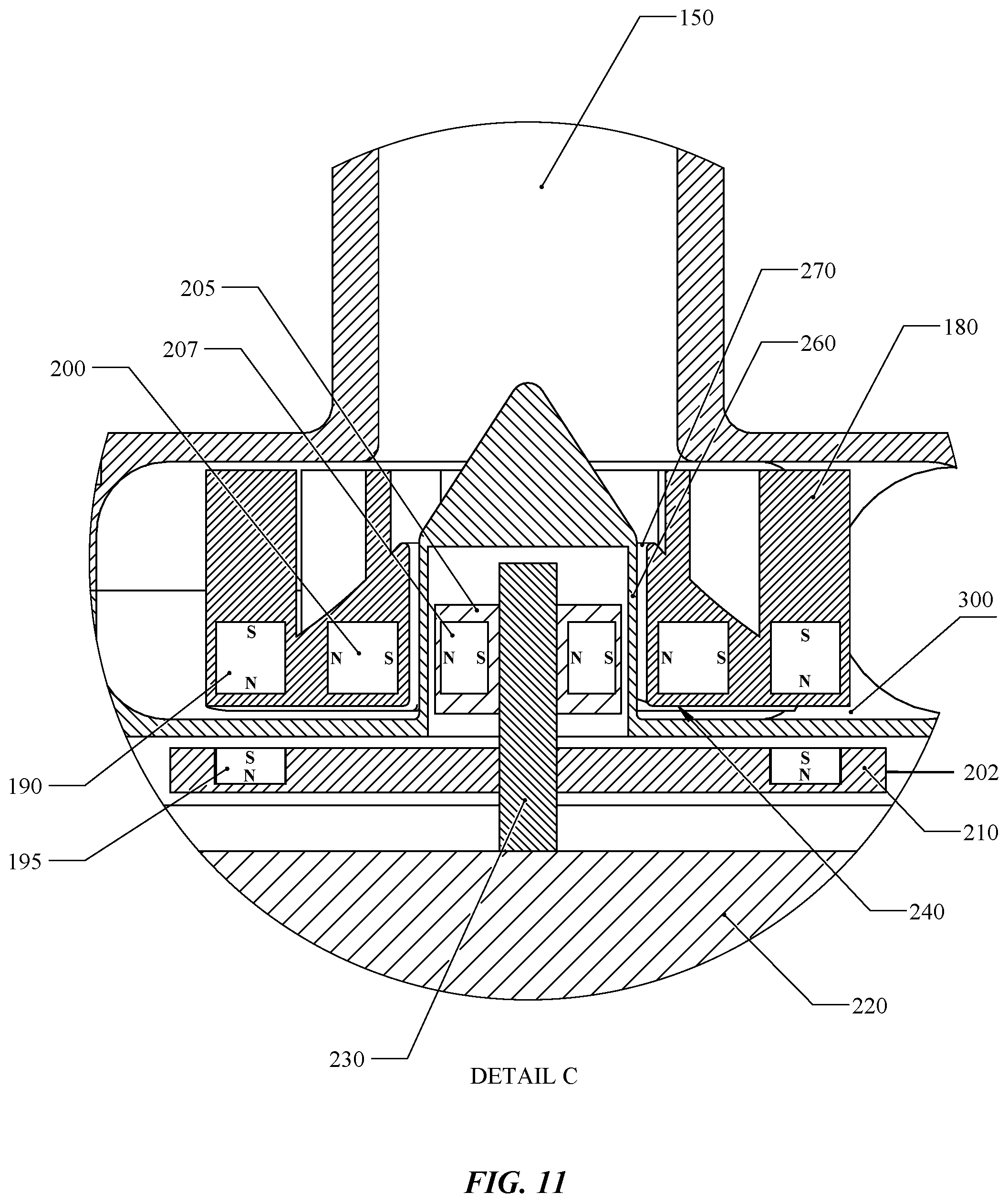 Patent US12090316 Figure 9 – High efficiency blood pump