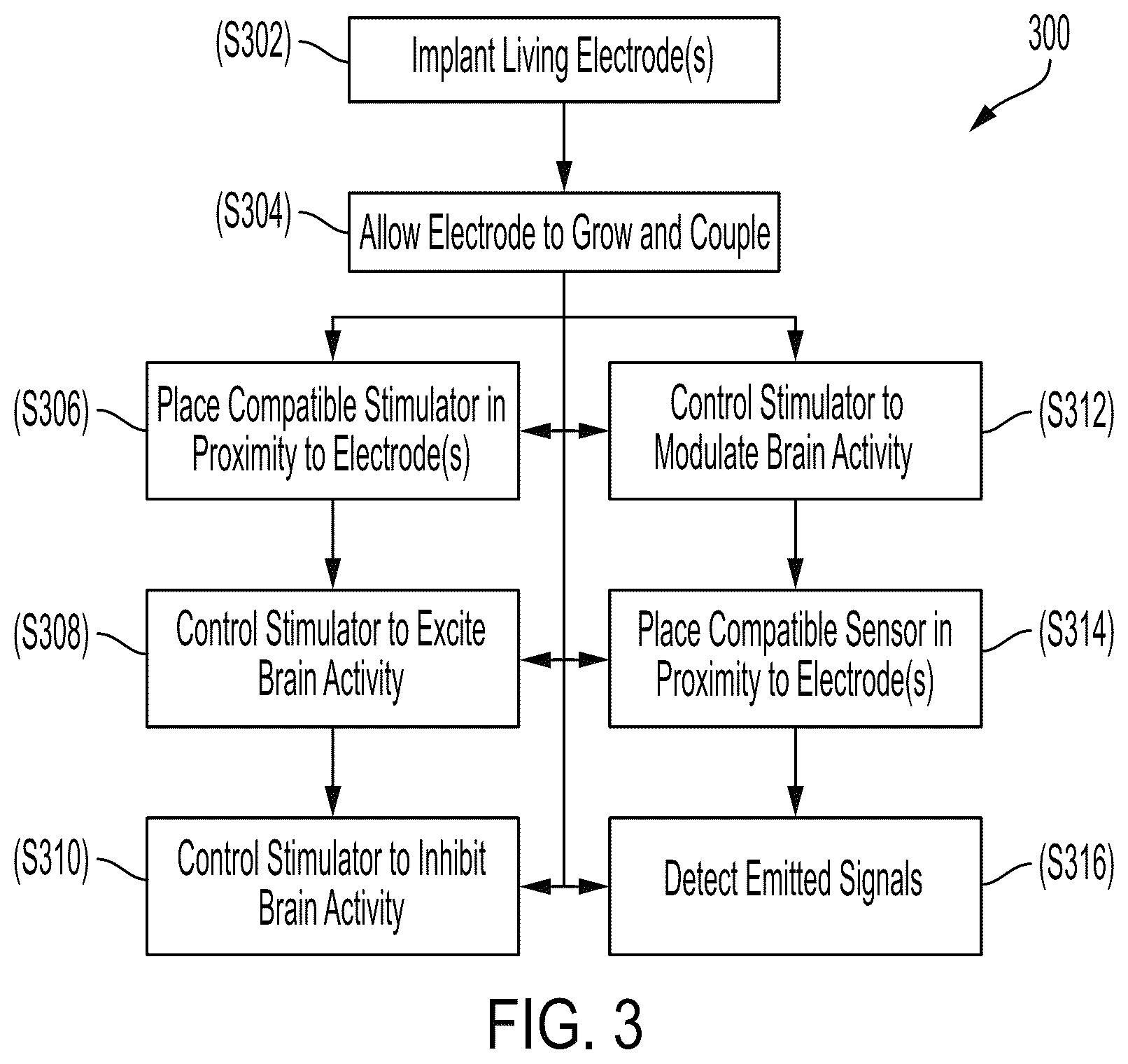 Patent US12090323 Figure 3 – Implantable living electrodes and methods for use thereof