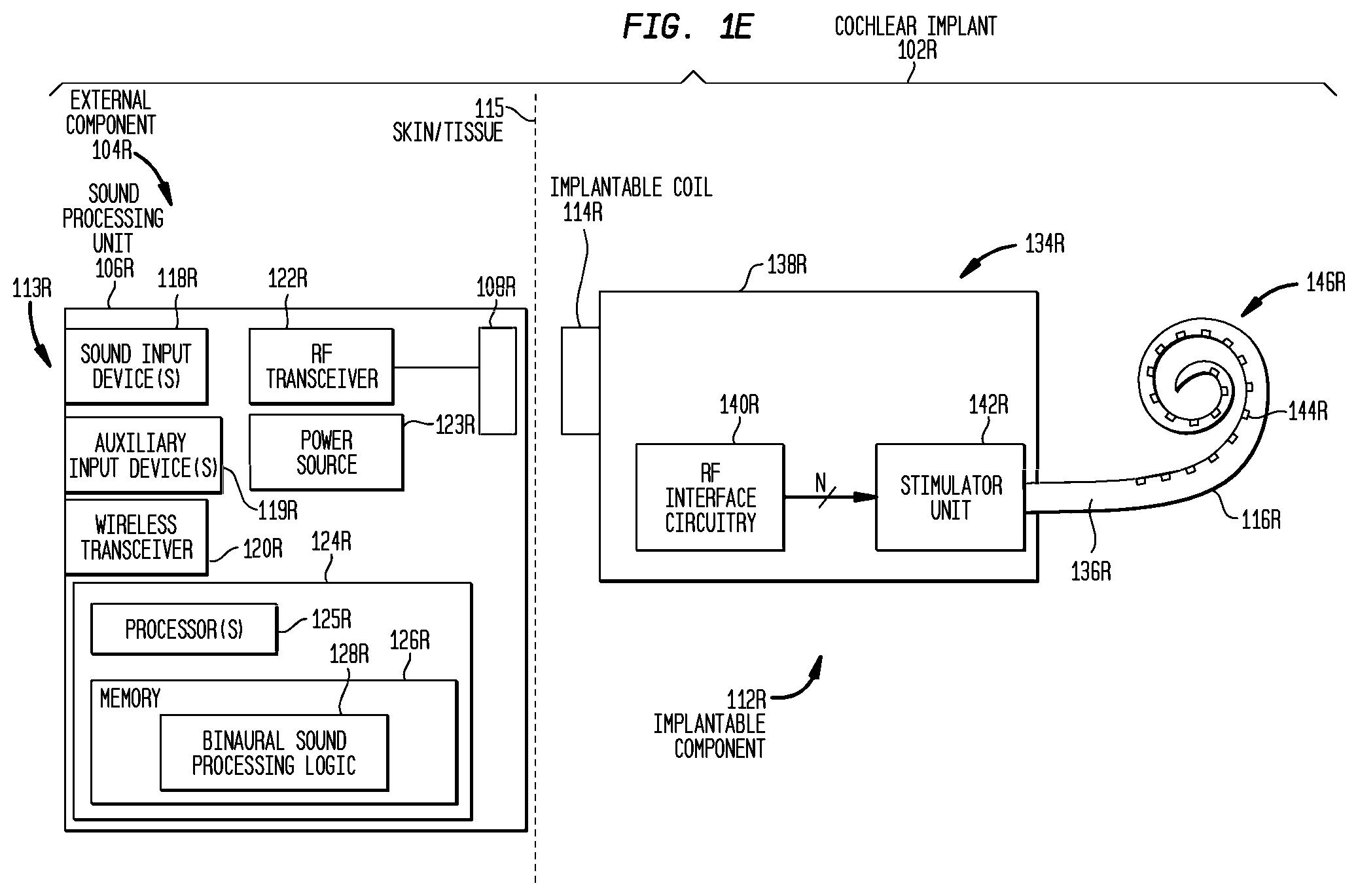 Patent US12090327 Figure 4 – Synchronized pitch and timing cues in a hearing prosthesis system