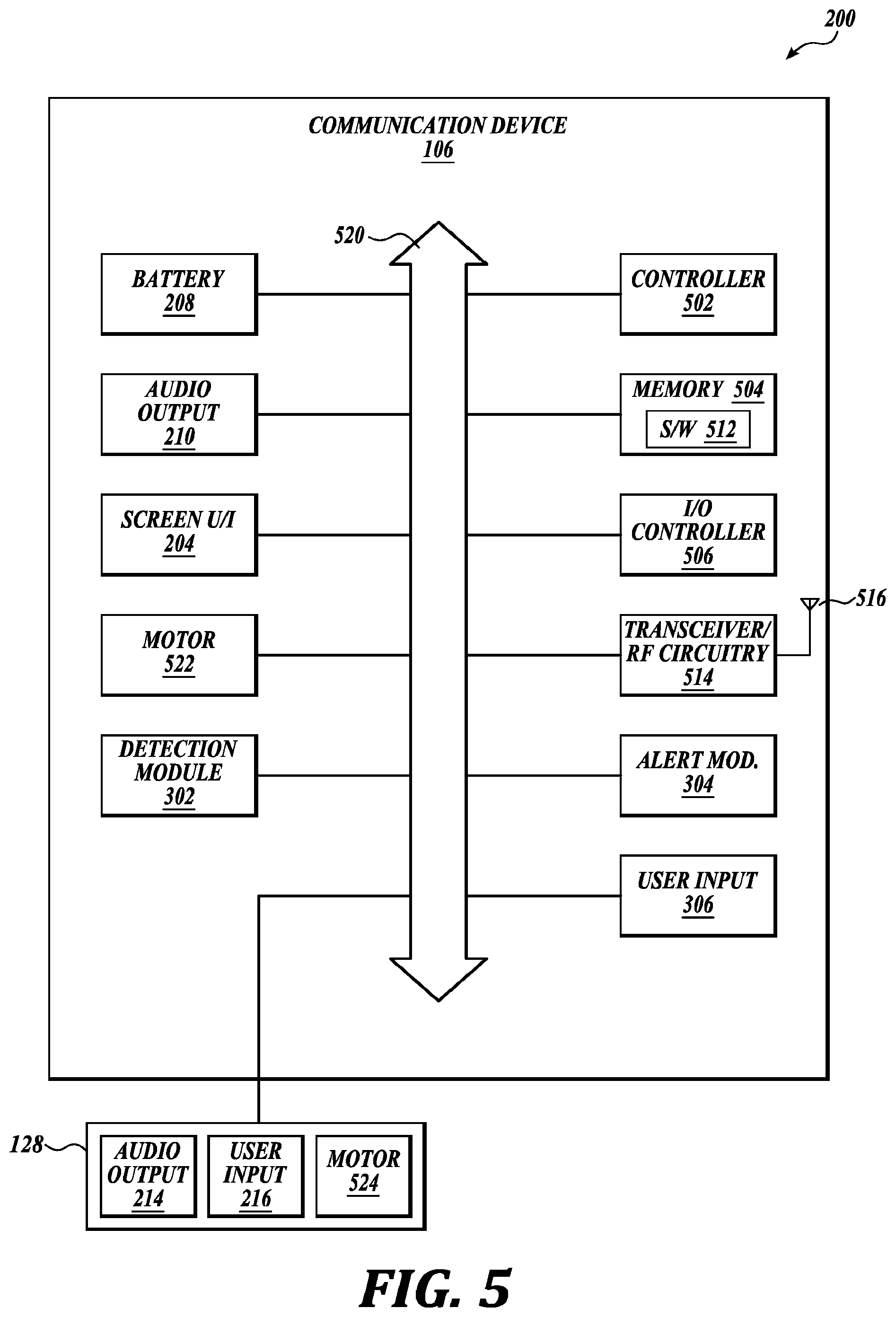 Patent US12090332 Figure 5 – Multi-sensory alarm for a wearable cardiac defibrillator