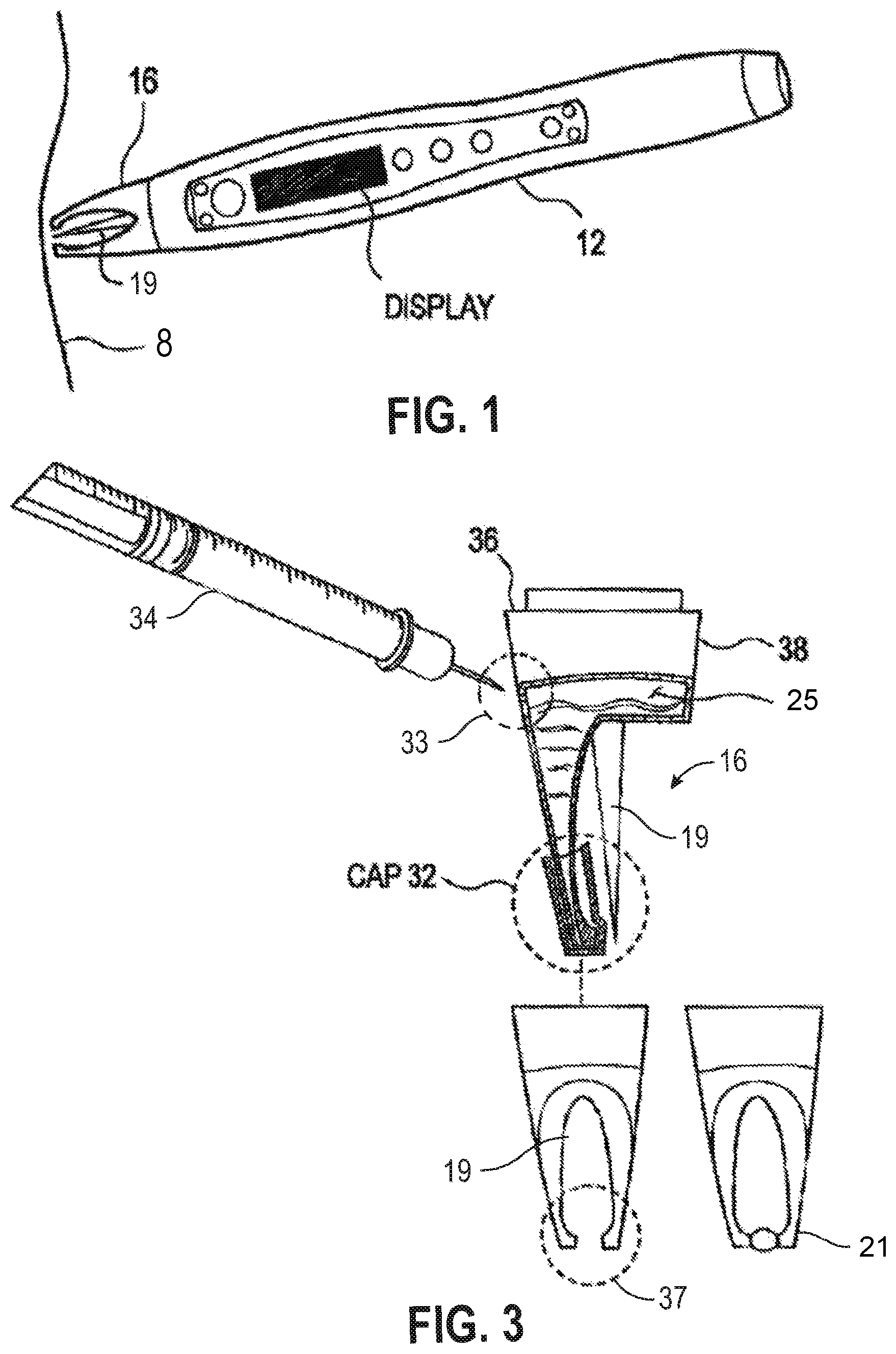 Patent US12090335 Figure 1 – Attachable tip for electromagnetic hand piece