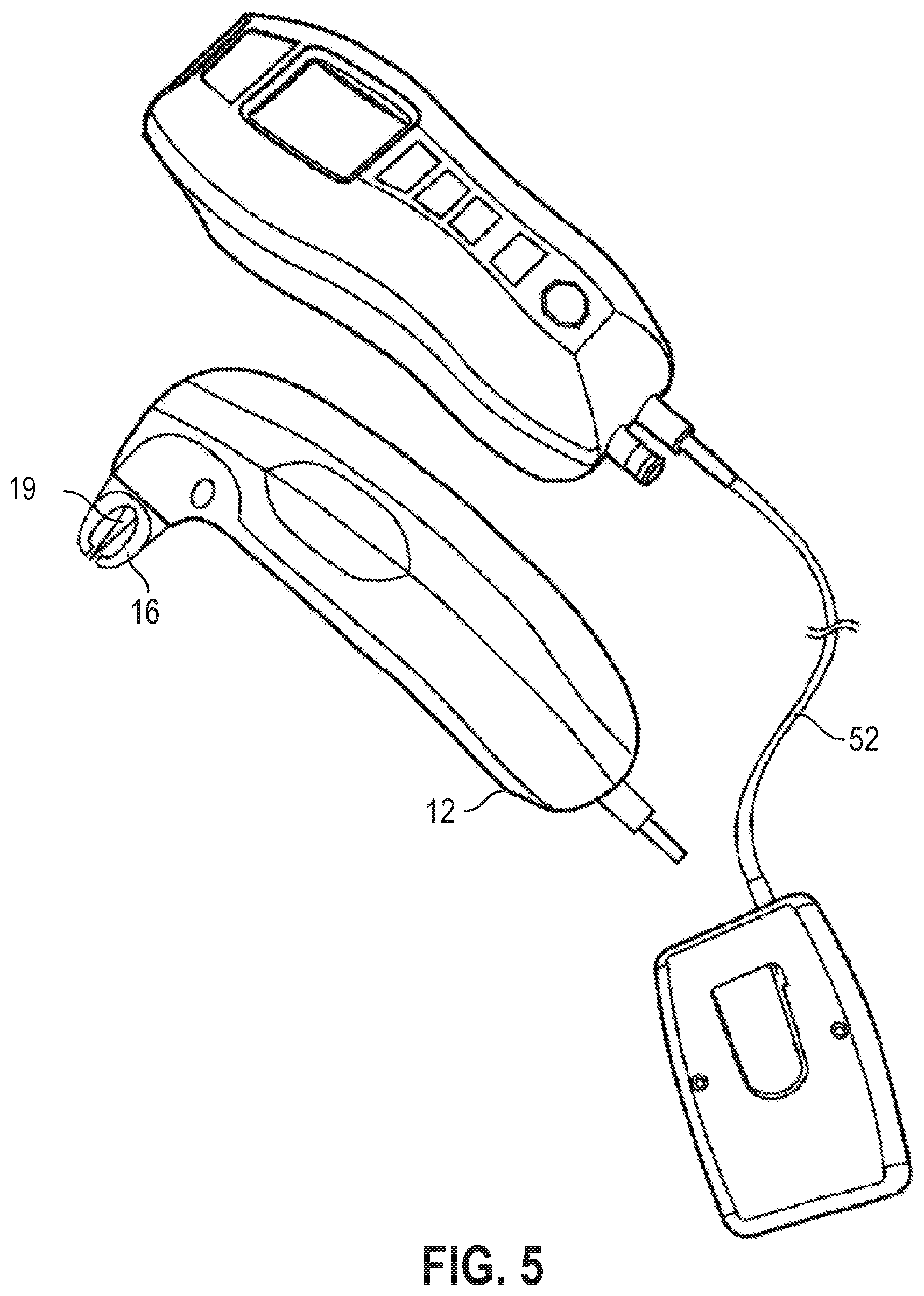Patent US12090335 Figure 4 – Attachable tip for electromagnetic hand piece